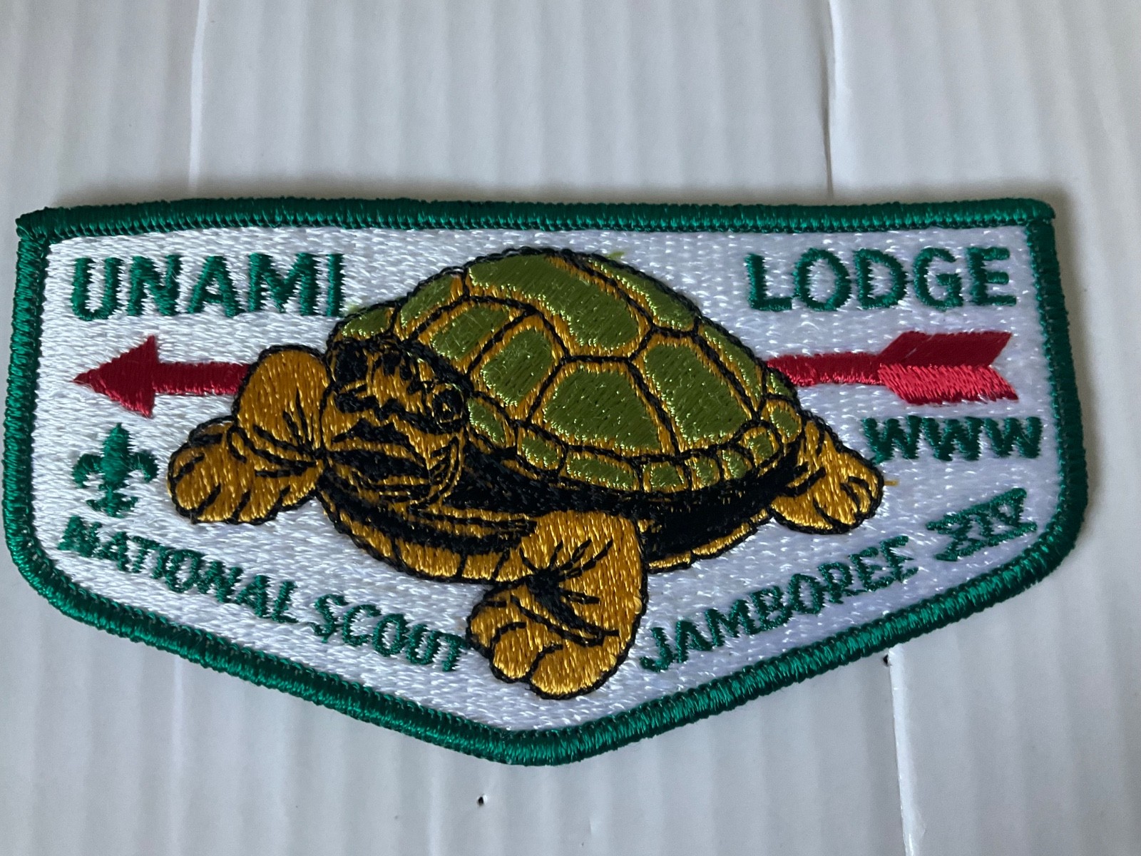 Unami Lodge 1 1997 National Jamboree OA Flap