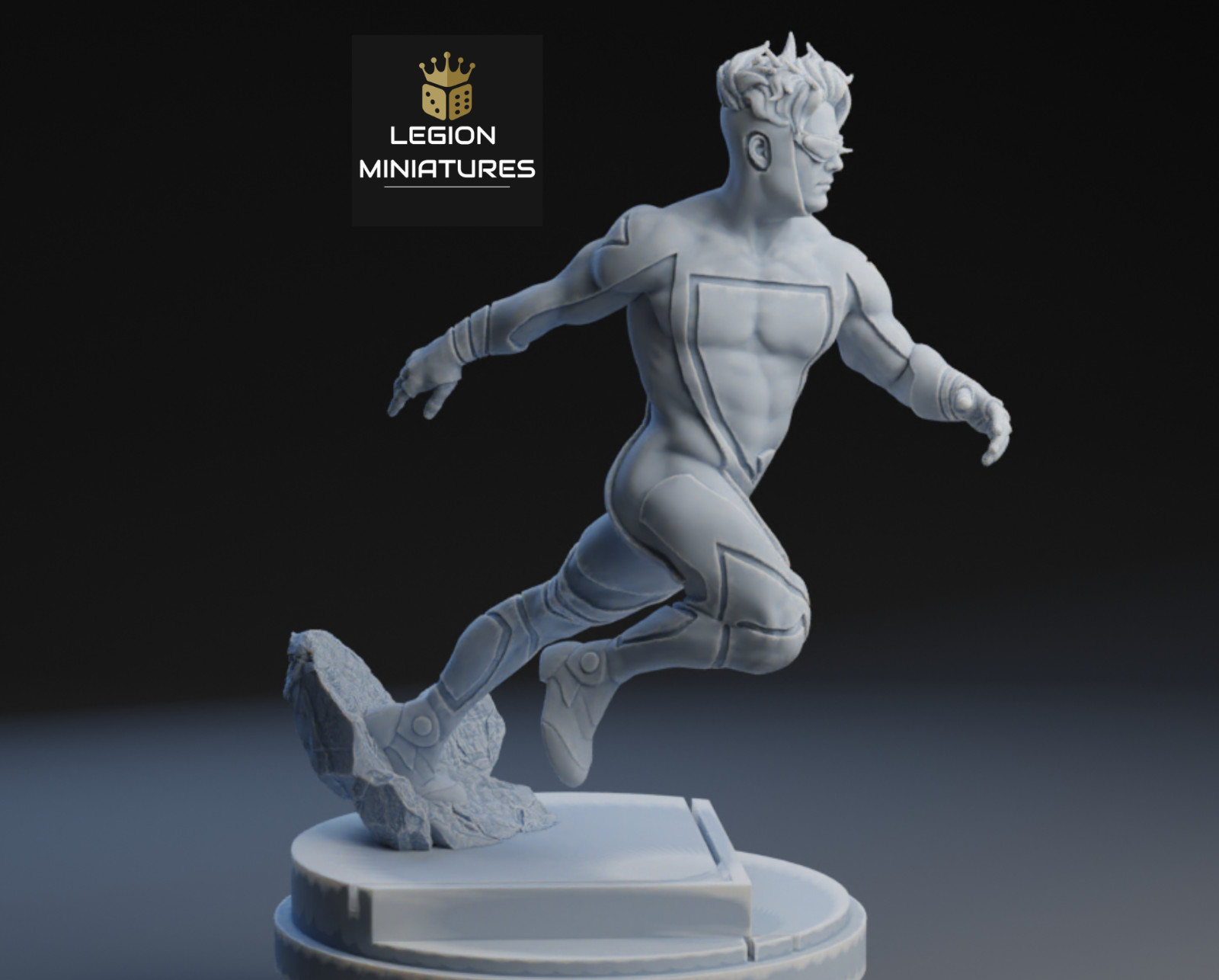 Speed Resin Sculpture Statue Model Kit  Marvel Unpainted/Unassembled