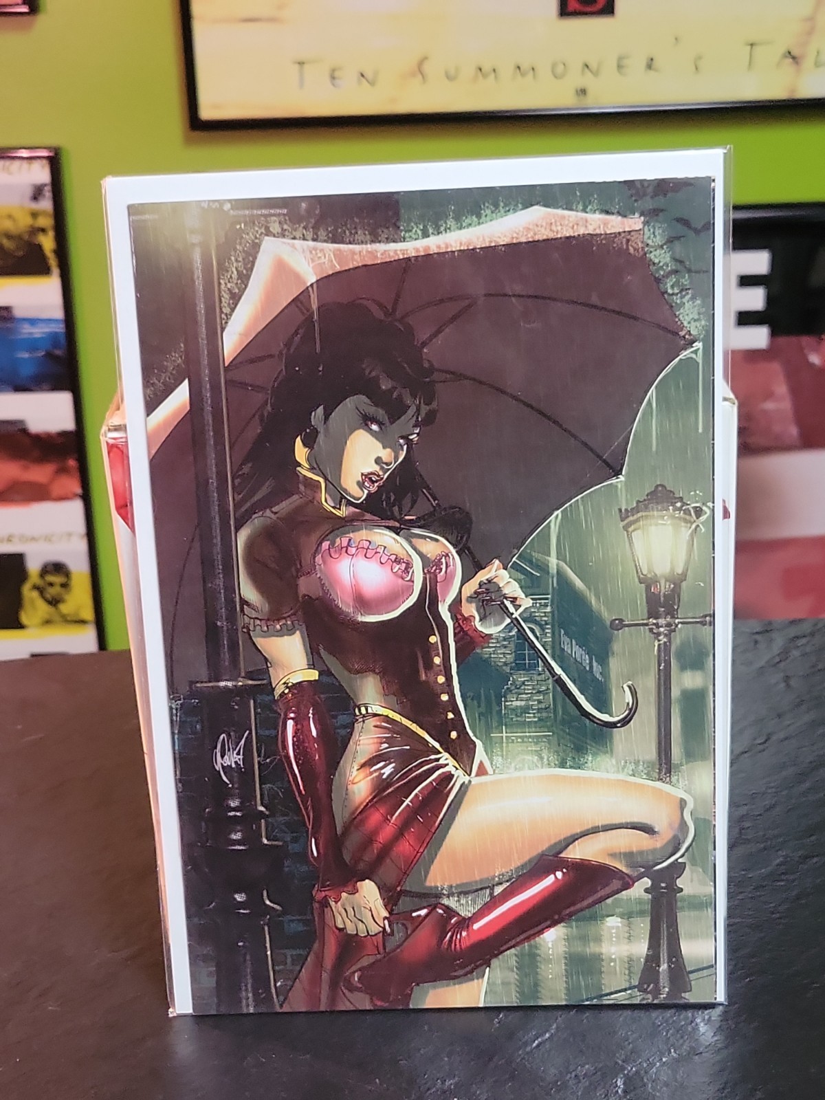 Legenderry Vampirella #1 Cover G Cedric Poulat Virgin Variant Dynamite 2015 NM