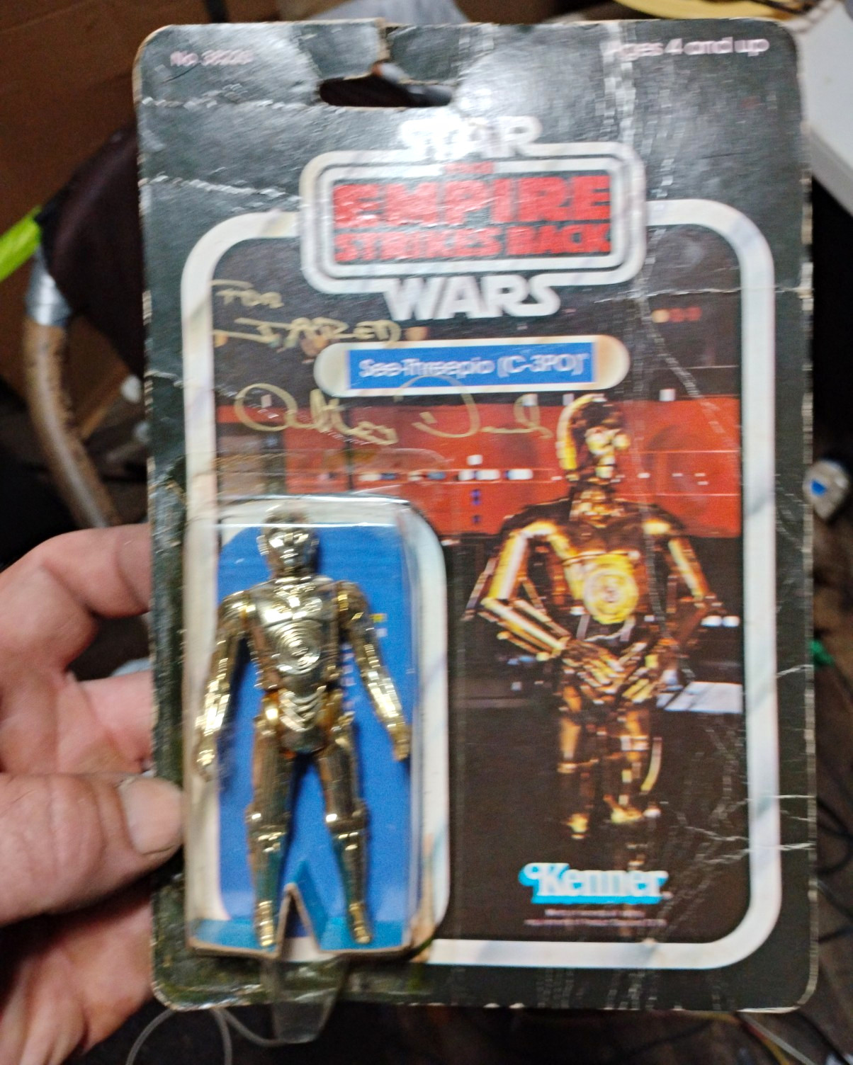 Kenner Star Wars Empire Strikes Back C-3PO See-Threepio Carded No. 38220