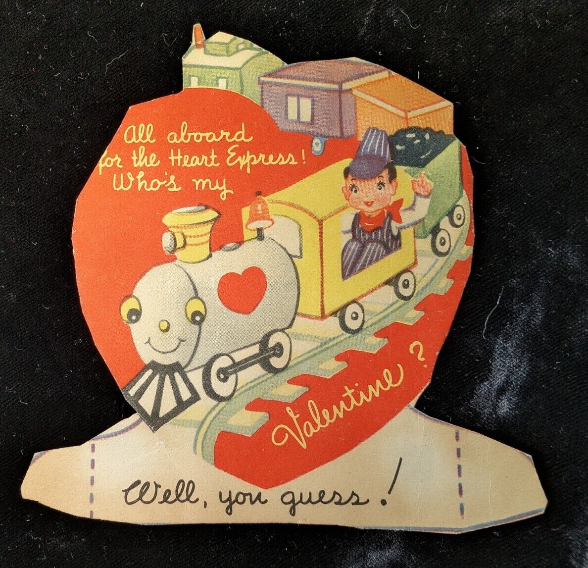 Vintage Valentine Train \