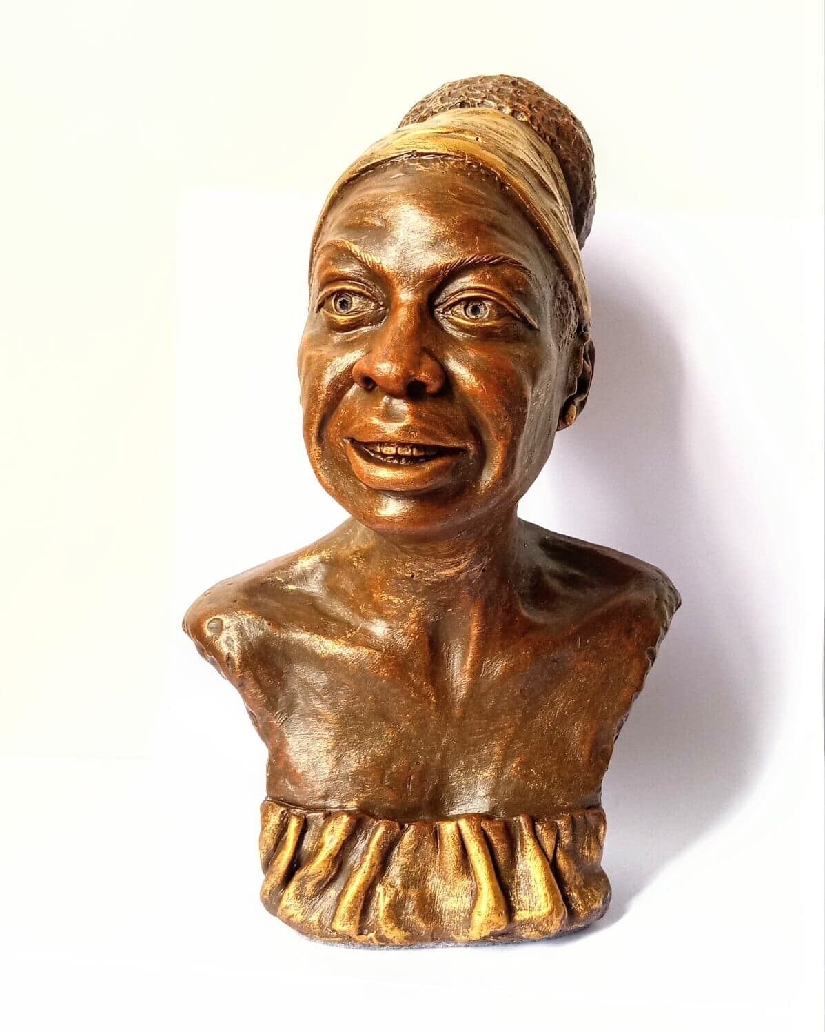 Nina Simone Bust Sculpture Figure