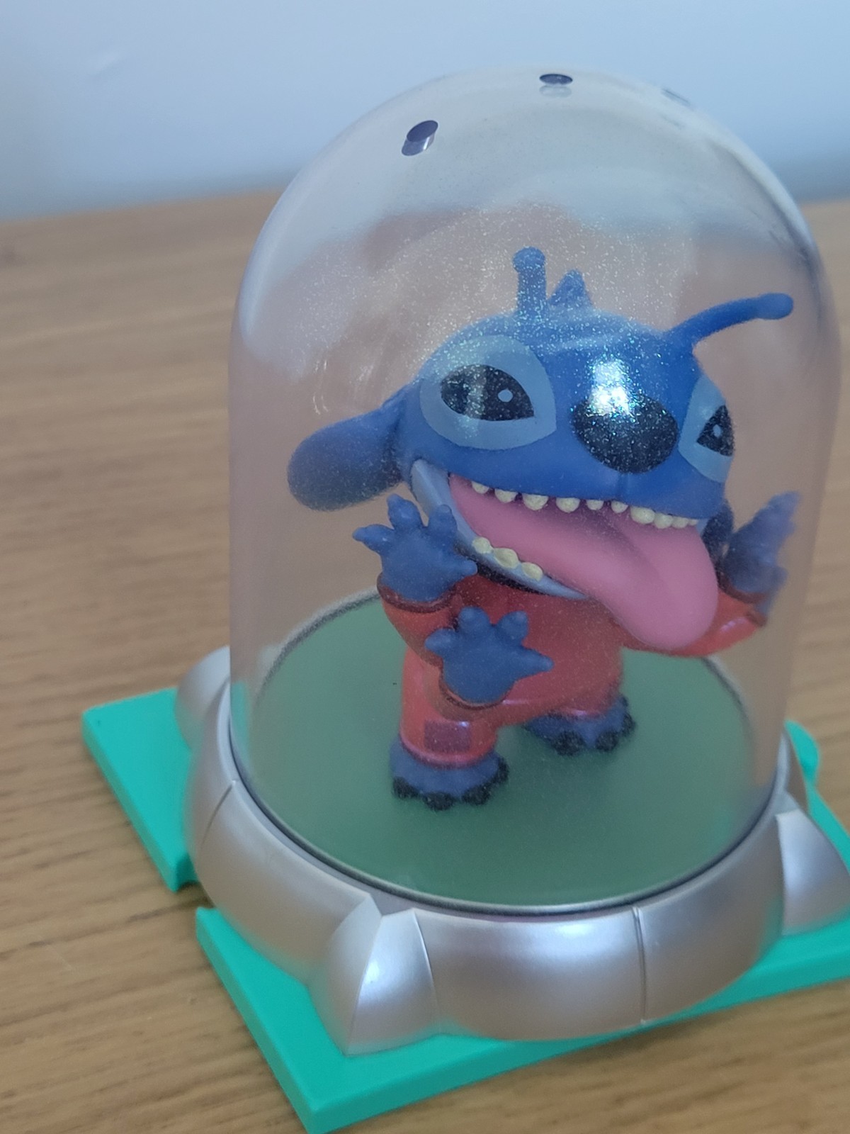 Disney Stitch in Bell Dome 2025 Collectible Figure RARE Alien stitch A1 - NO BOX