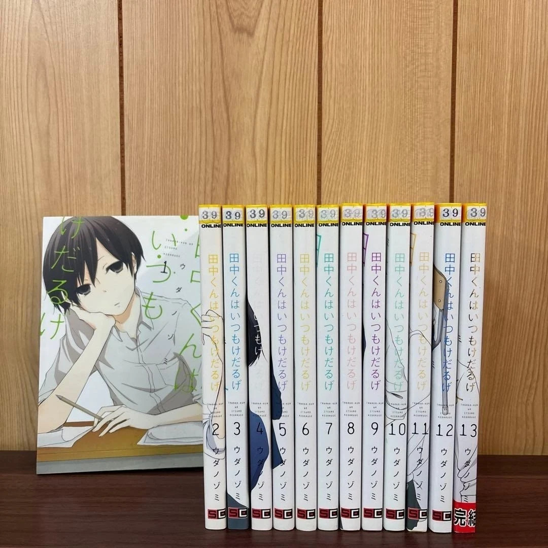 Share Tanaka kun is Always Listless / Itsumo Kedaruge vol. 1-13 set comic