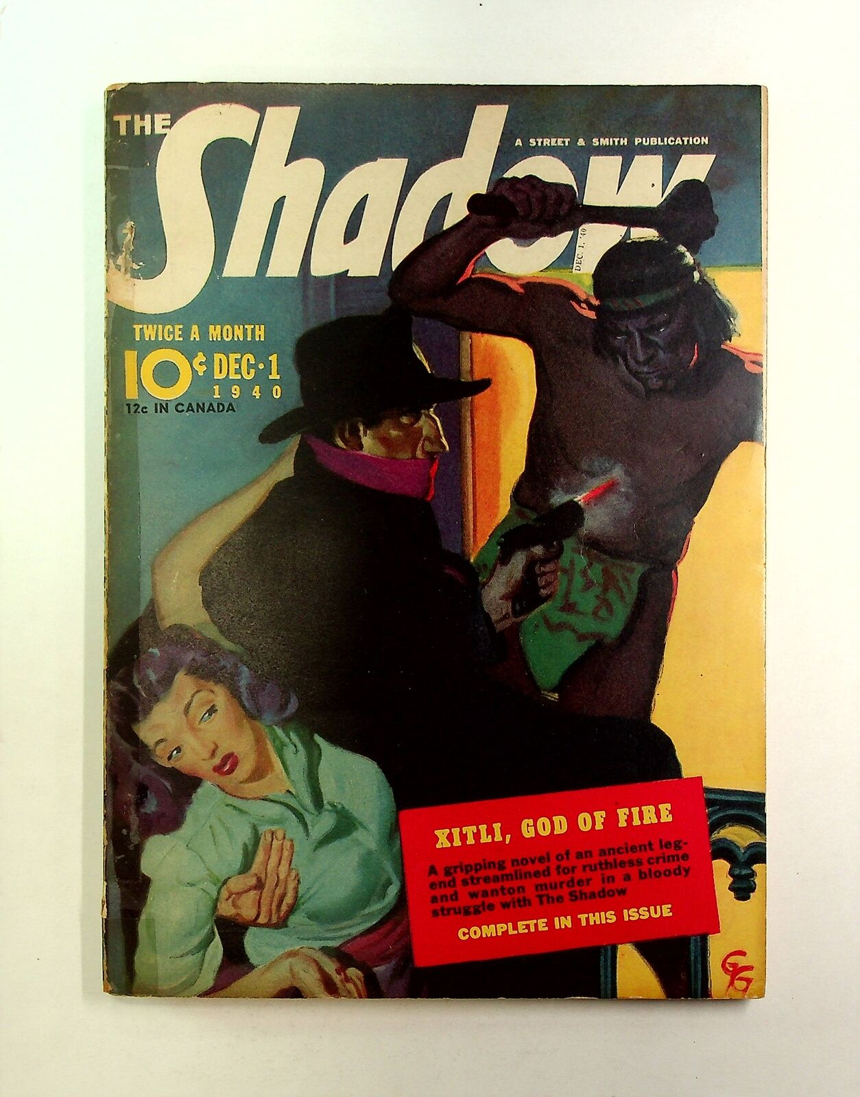 Shadow Pulp Dec 1 1940 Vol. 36 #1 GD