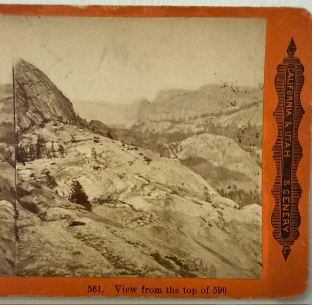 Antique Stereoview Sierra Nevada California Utah Scenery C W Woodward 561