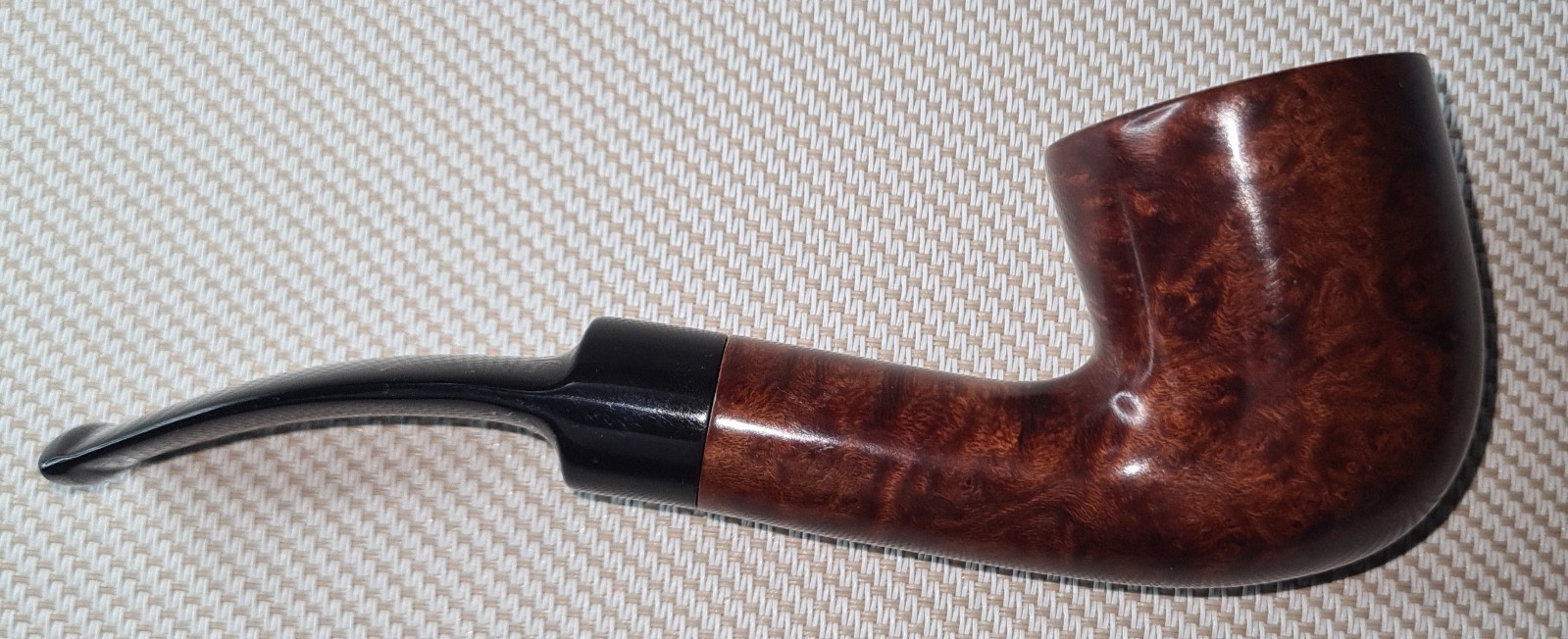Vintage St Claude French Briar Estate Pipe Bent Apple Restored France UK
