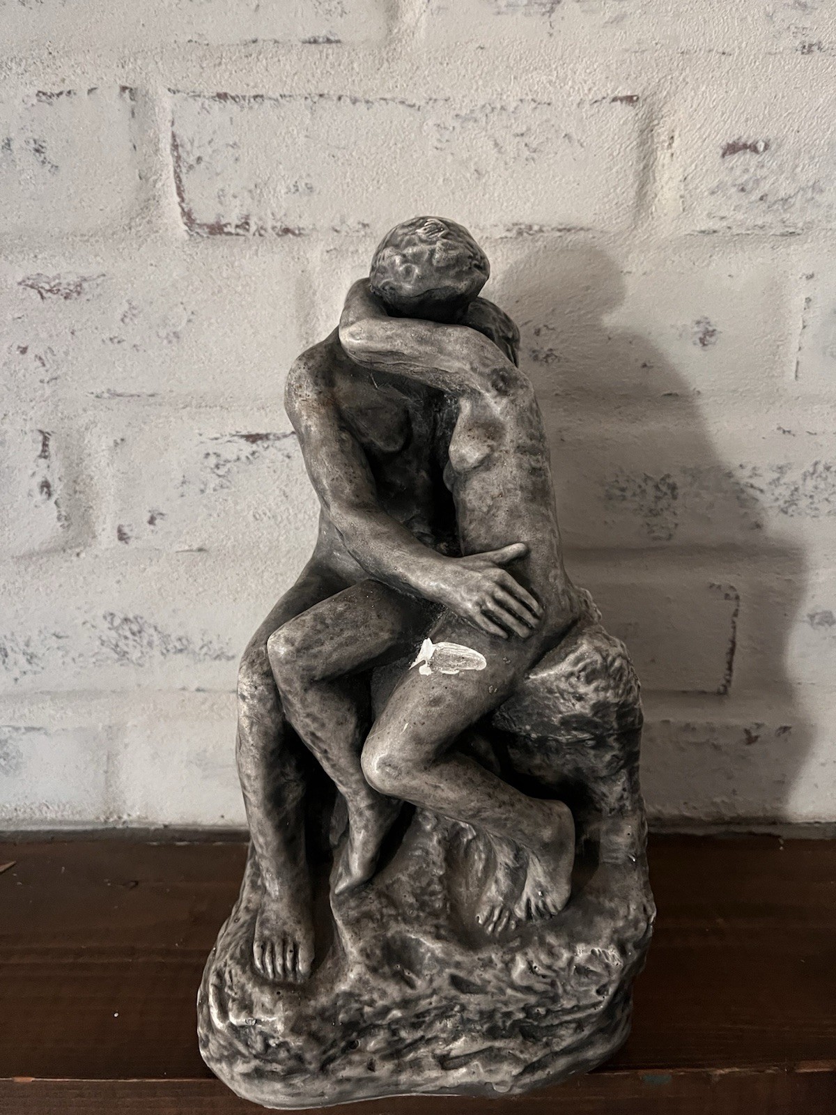 Vintage Artistic Royal Kraft Ltd Seated Figure Sculpture 12” Tall CouplesEmbrace Vintage Artistic Royal Kraft Ltd Seated Figure Sculpture 12” Tall CouplesEmbrace