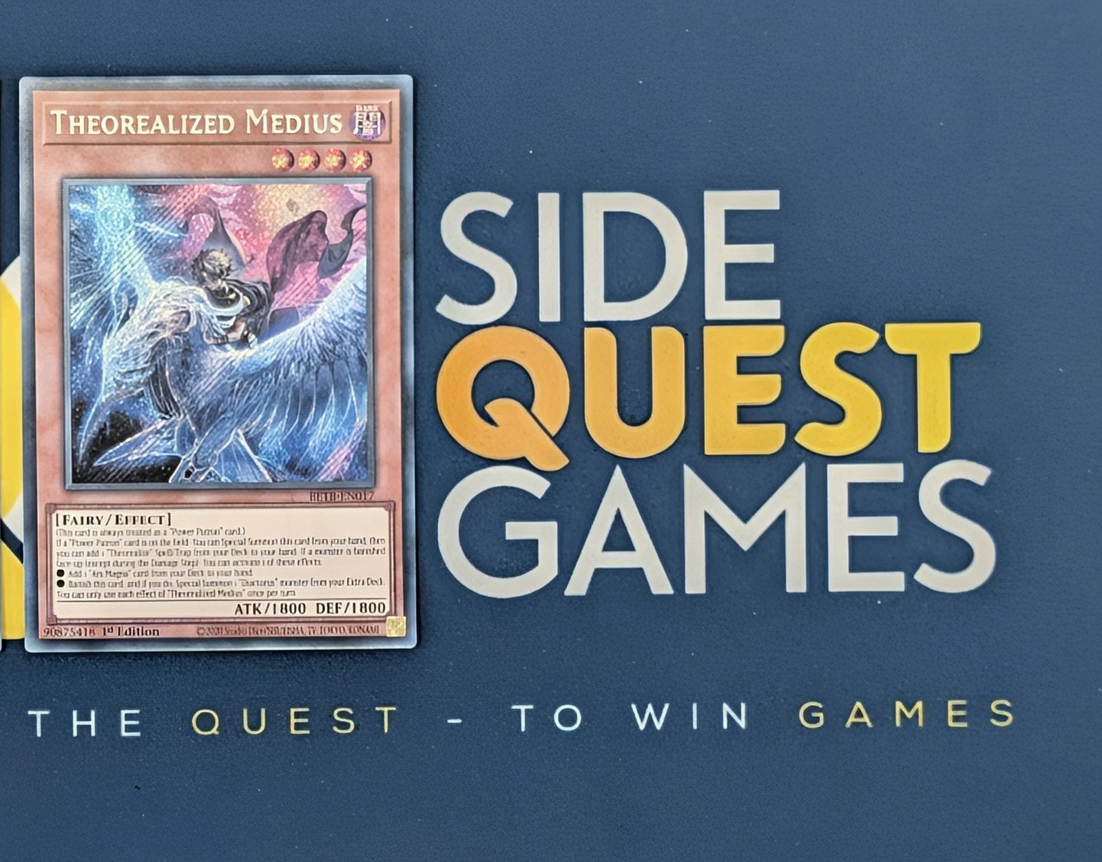 BETB-EN017 Theorealized Medius Secret Rare 1st Edition YuGiOh