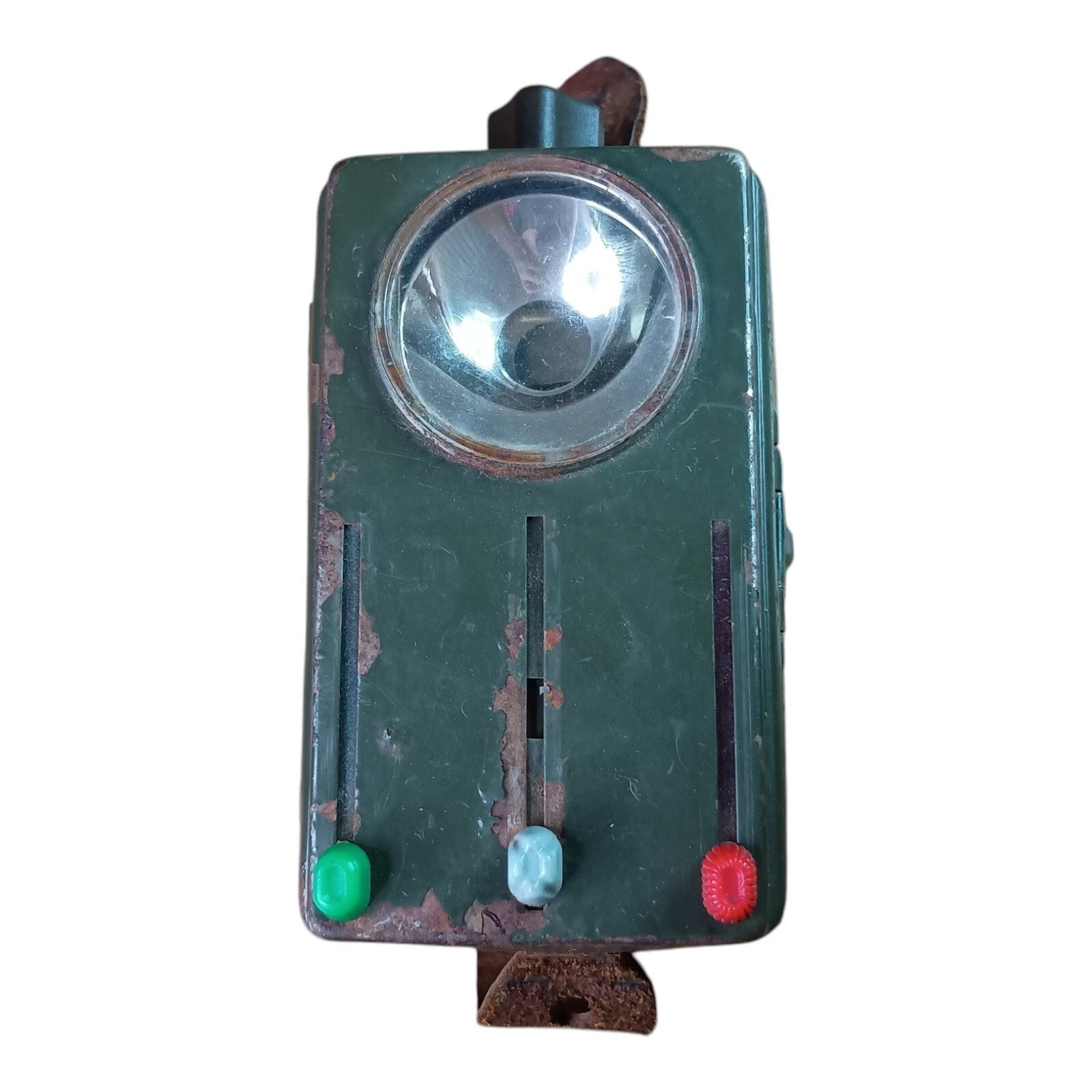 Vintage Wietek Gernman Military Signal Lamp Lantern BUND Marked - Cold War Era