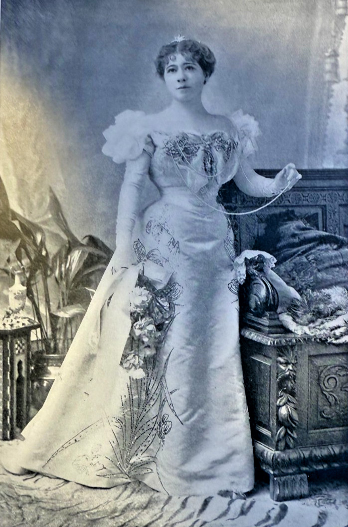 1895 Vintage Magazine Illustration Actress Marie Tempest