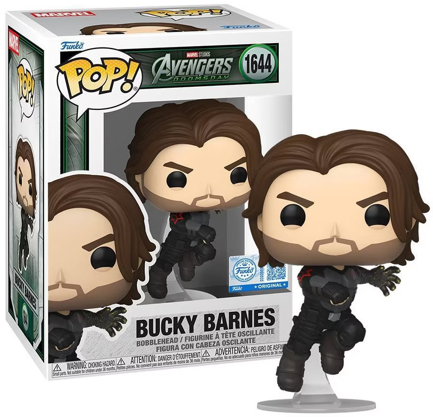 Funko Pop Bucky Barnes #1644 Avengers Doomsday Exclusive + Protector PRESALE