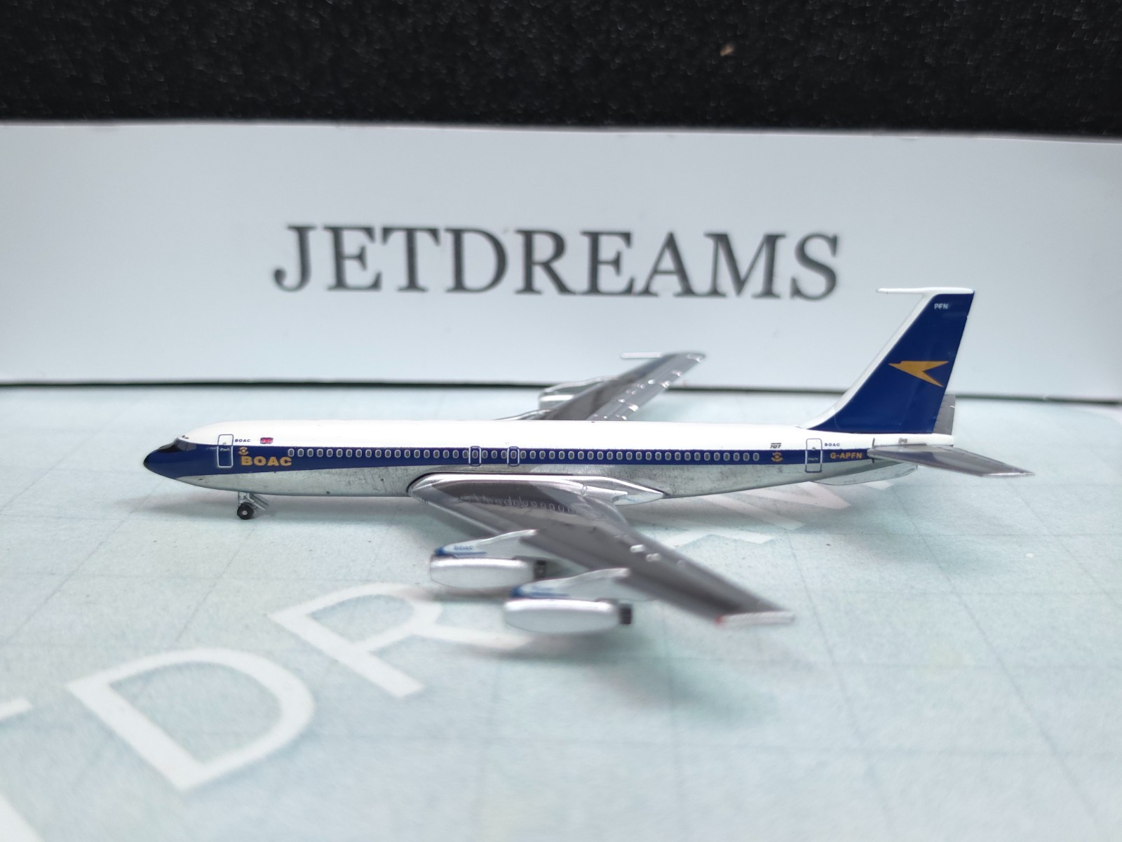 1/400 BOAC BOEING 707-400 / 436 1970'S COLORS G-APFN AEROCLASSICS