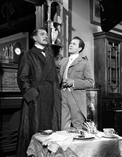 Michael Redgrave And Michael Denison 1951 OLD PHOTO