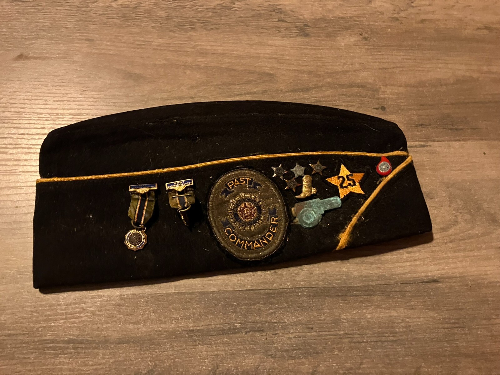 Vintage VFW Tennessee Life Member Hat W/pins