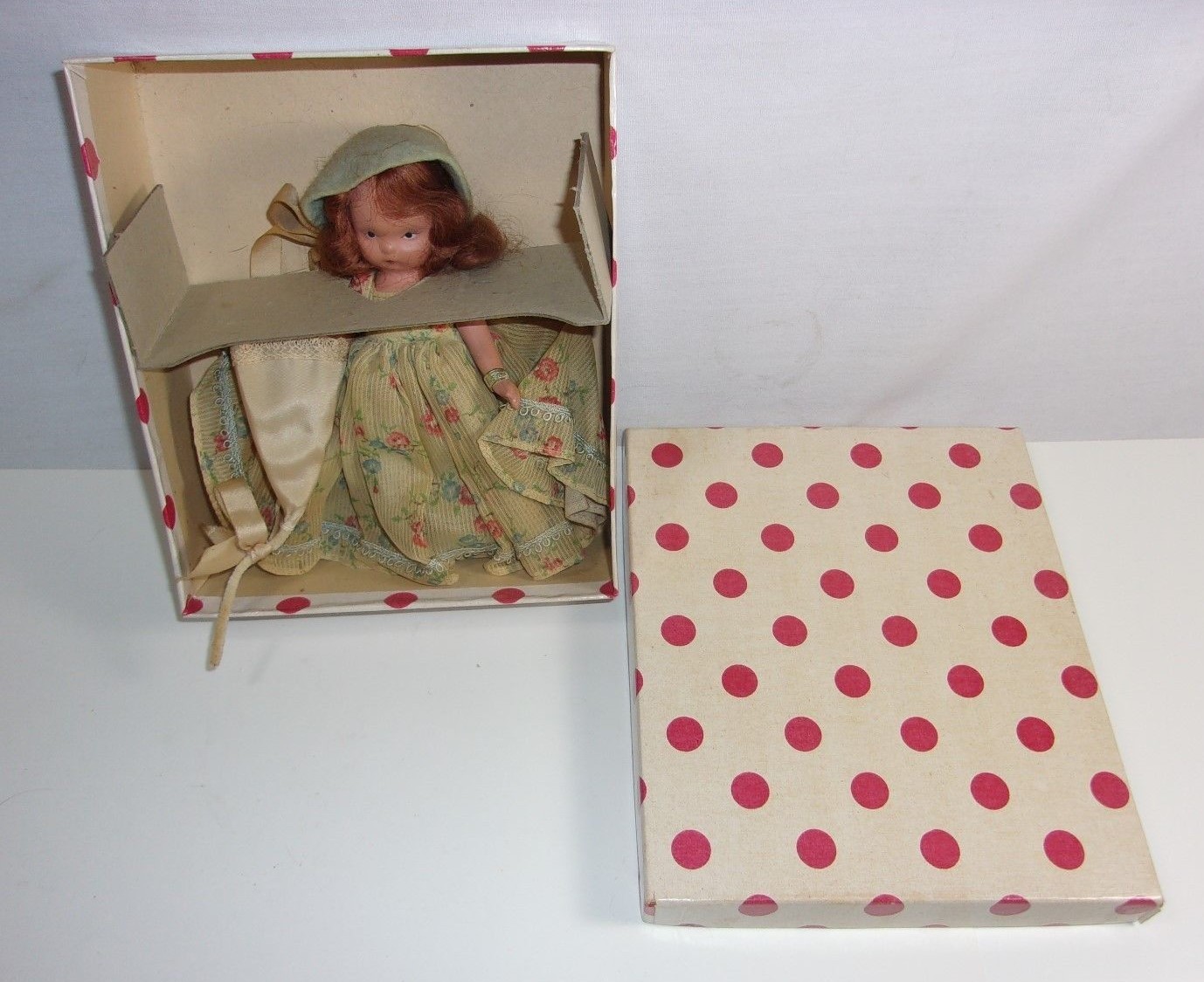 Vintage Nancy Ann Story Book Doll w/ Box #170 Rain Rain Go Away Vintage Nancy Ann Story Book Doll w/ Box #170 Rain Rain Go Away