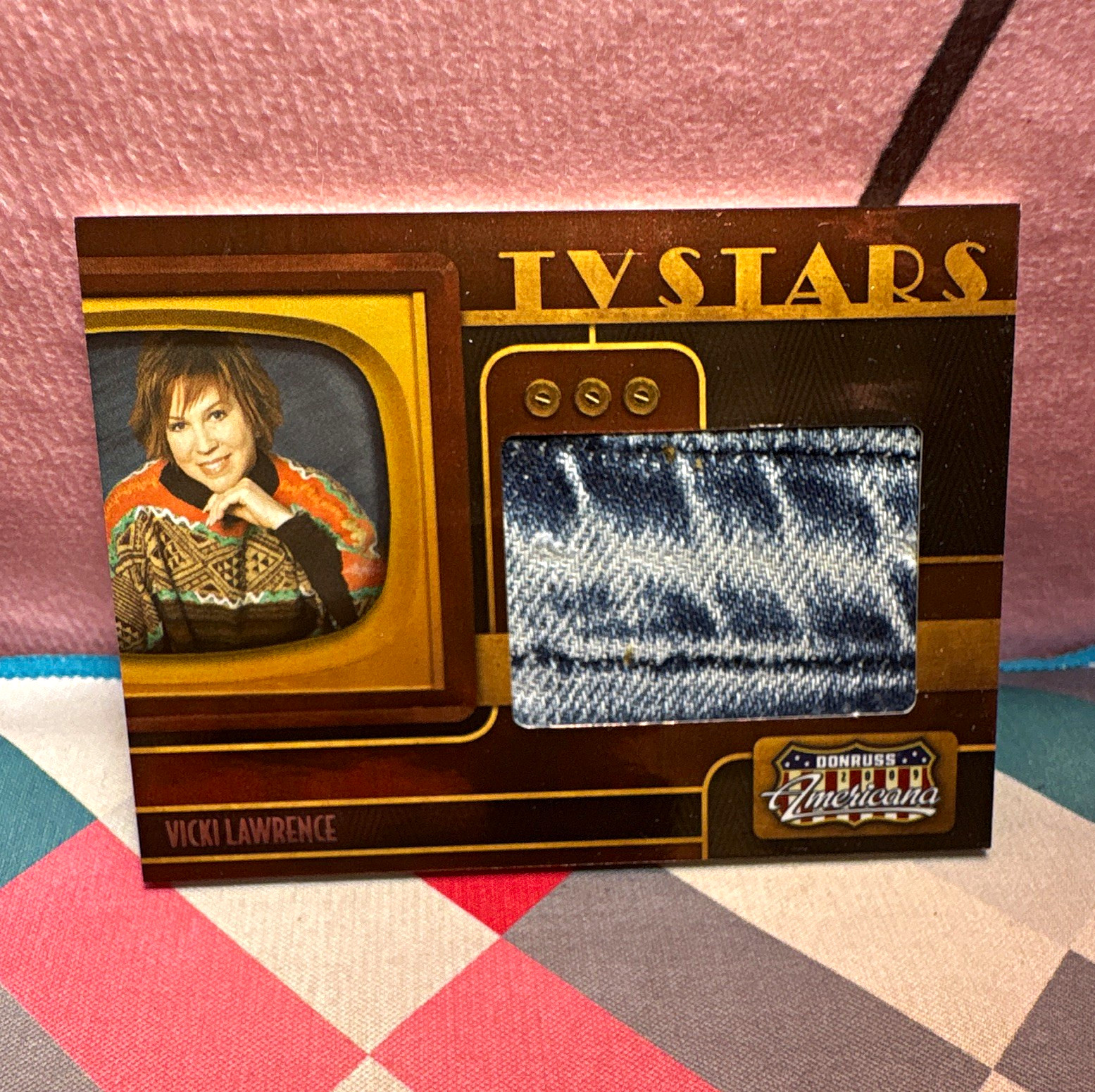 Donruss 2009 Americana TV Stars Vicki Lawrence Costume Card #18 46/50