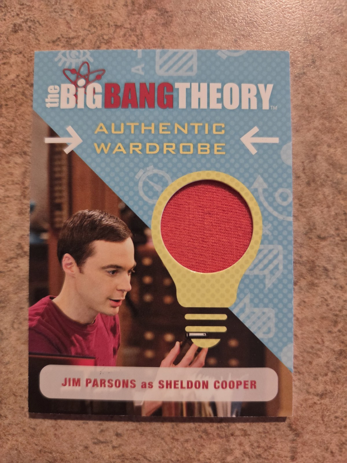 Big Bang Theory Season 6 & 7 Wardrobe Card M37Jim Parsons as Sheldon Cooper