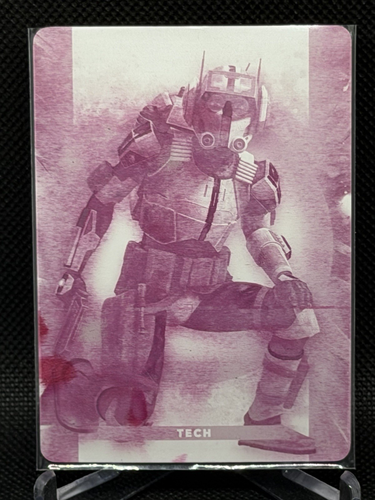 Topps 2022 Star Wars Masterwork Tech 1/1 Printing Plate #52 Bad Batch Clones