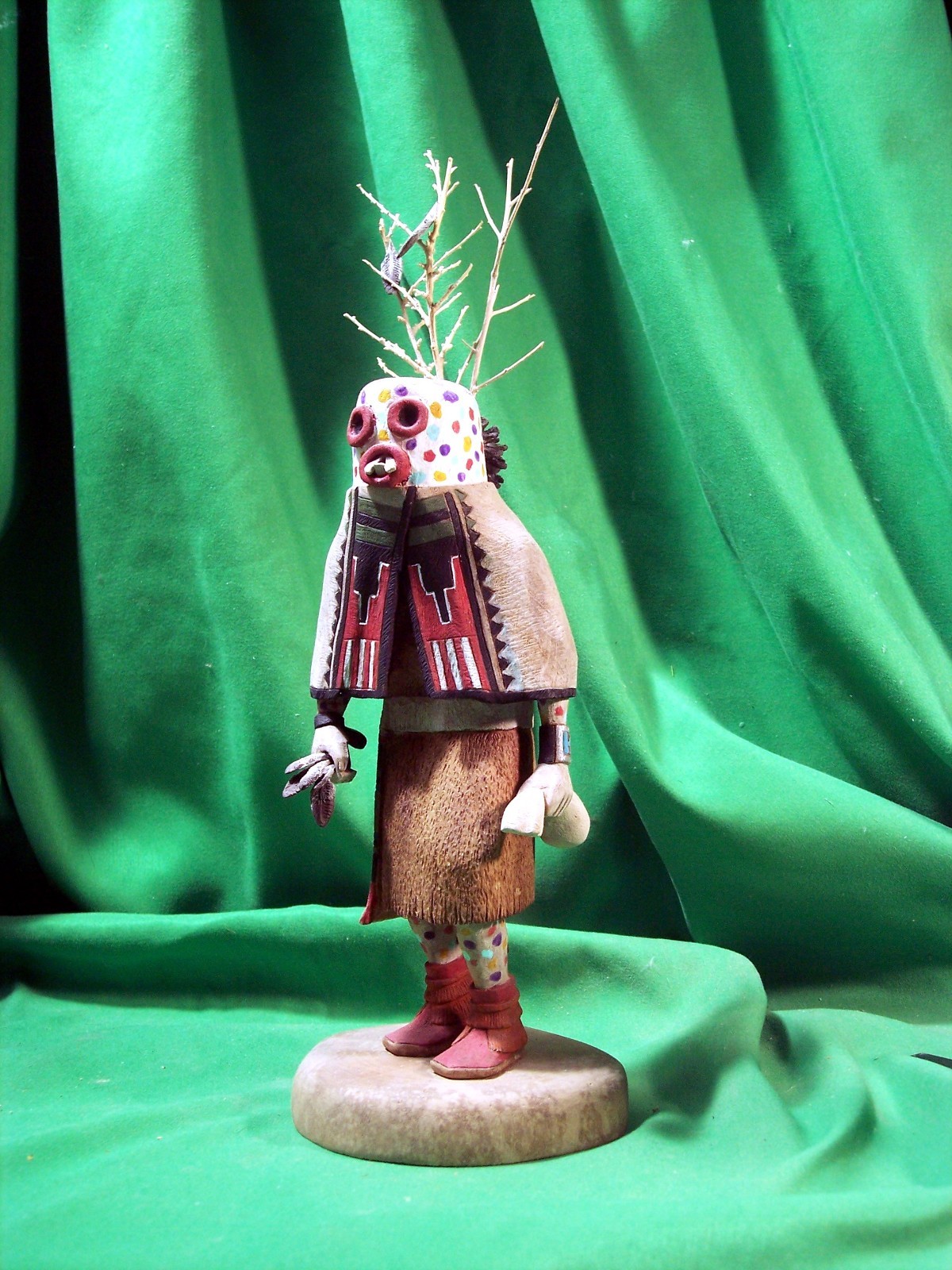 Hopi Kachina Doll -The  Masau\'u Kachina, by Philbert Poleyestewa - Incredible