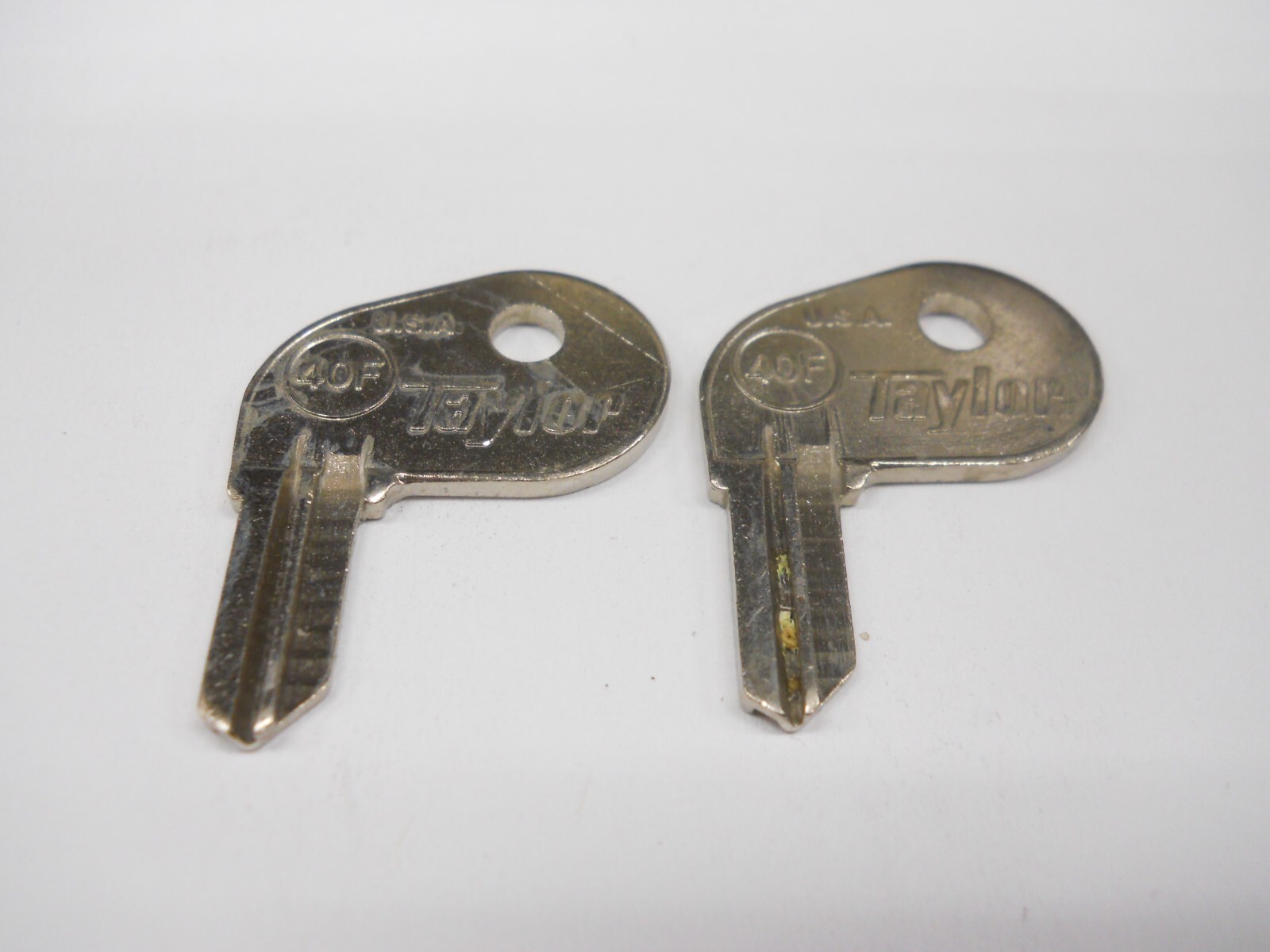 Taylor 40F Key Blank Fits OMC Johnson Evinrude Johnston Boat OM10 Lot of 2