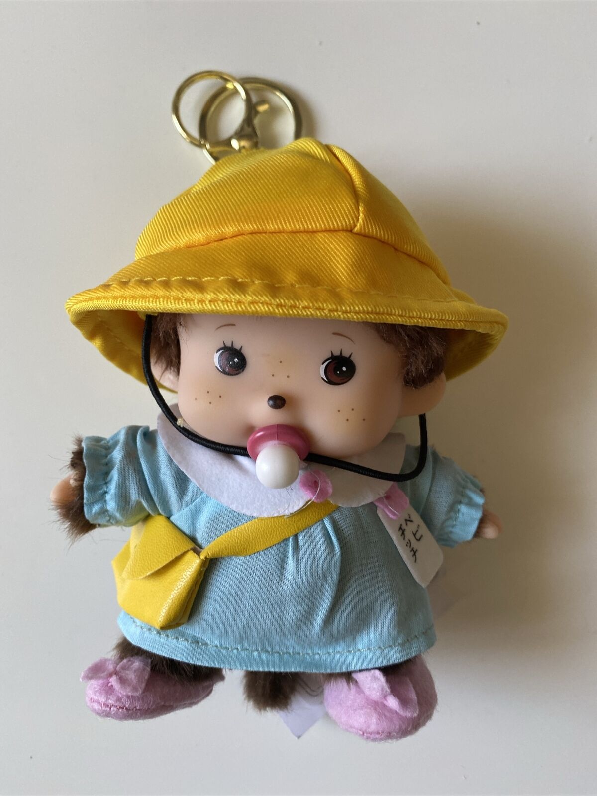 monchichi doll  School Costume keychain