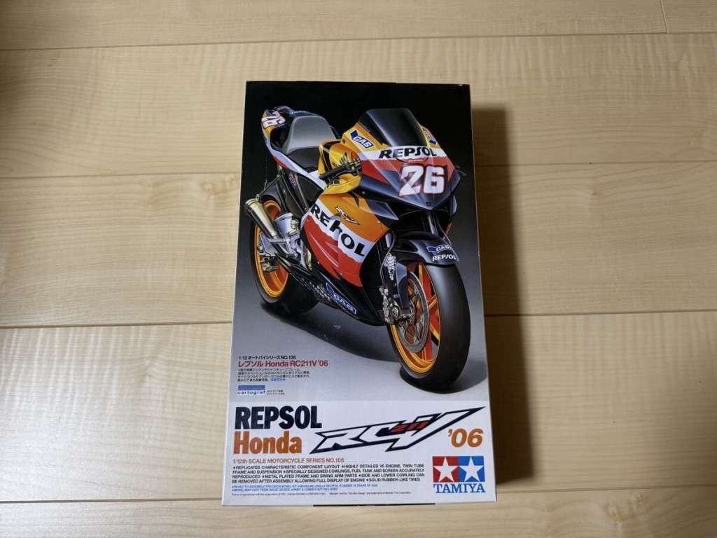Tamiya 1/12 \'06 RC211V Repsol Honda MotoGP 14106 Collector\'s Tamiya 1/12 \'06 RC211V Repsol Honda MotoGP 14106 Collector\'s