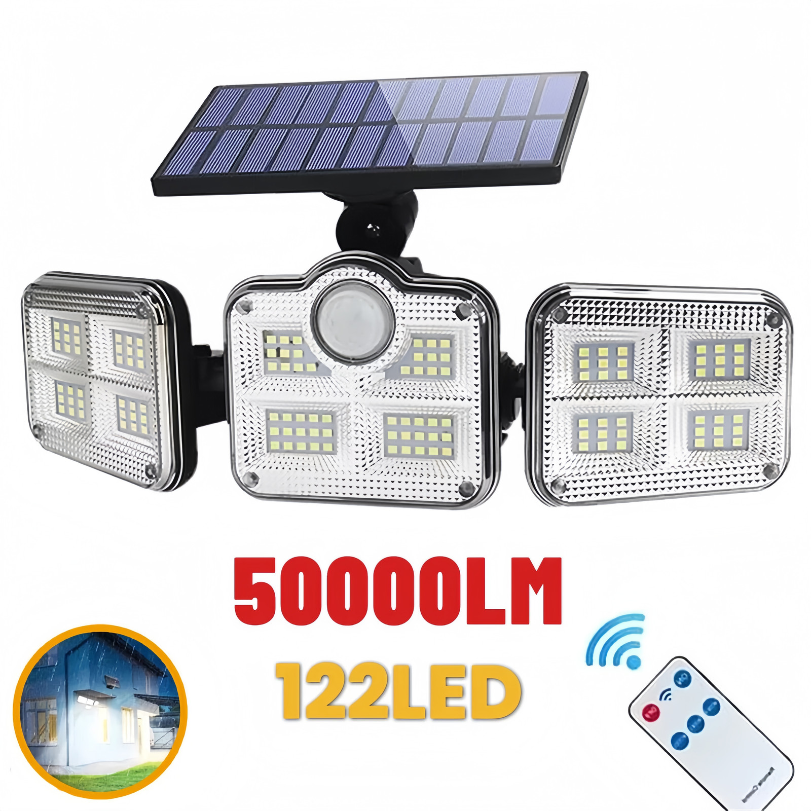 1/2 Pack LED Motion Sensor Solar Lights Outdoor IP65 Waterproof Security Lamp 1/2 Pack LED Motion Sensor Solar Lights Outdoor IP65 Waterproof Security Lamp