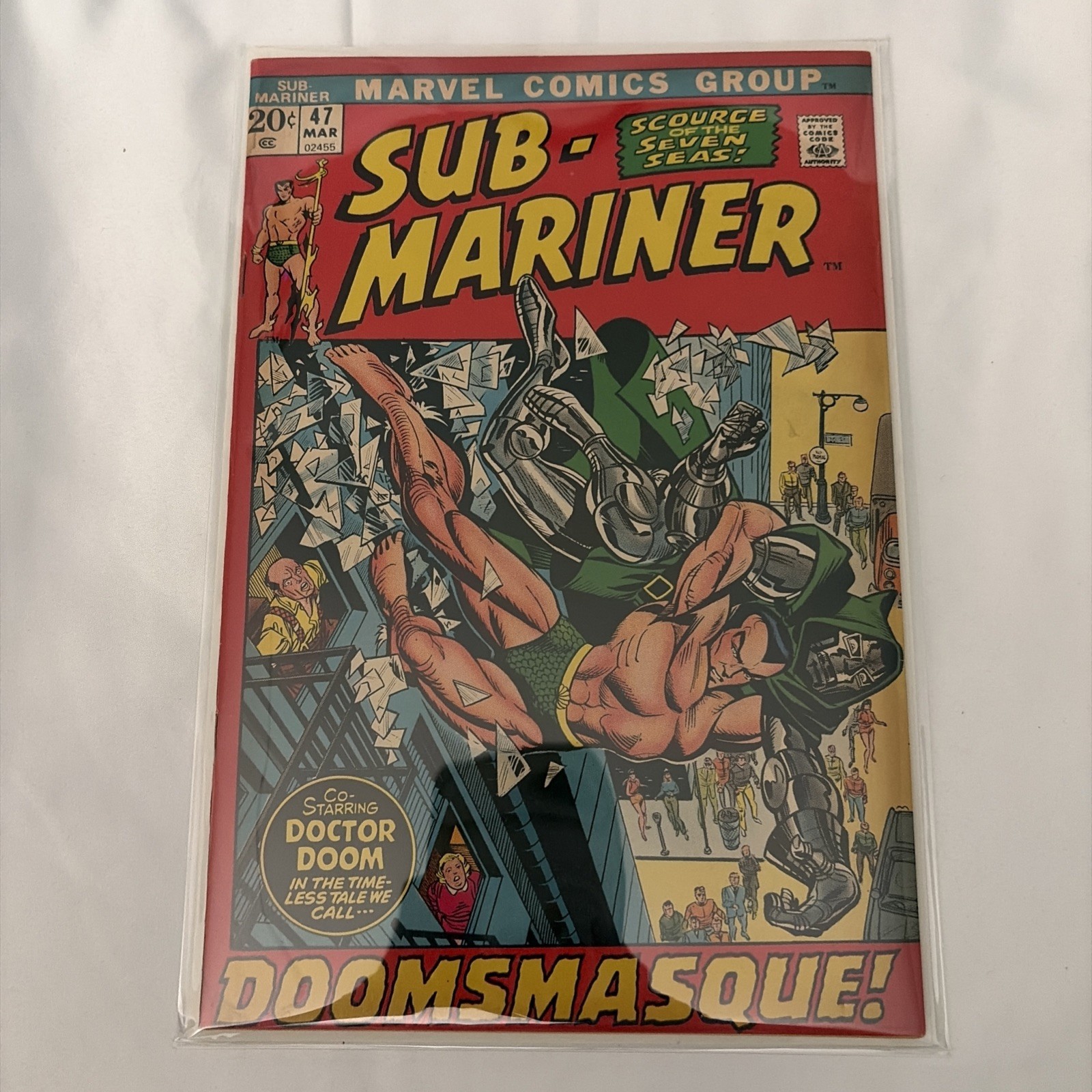 Sub-Mariner #47 (Marvel Comics March 1972) VG/VF-