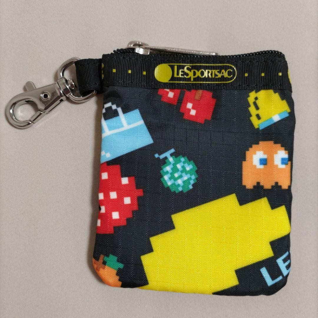 LeSportsac Pac-Man Coin Pouch Unused Small Wallet Bag LeSportsac Pac-Man Coin Pouch Unused Small Wallet Bag