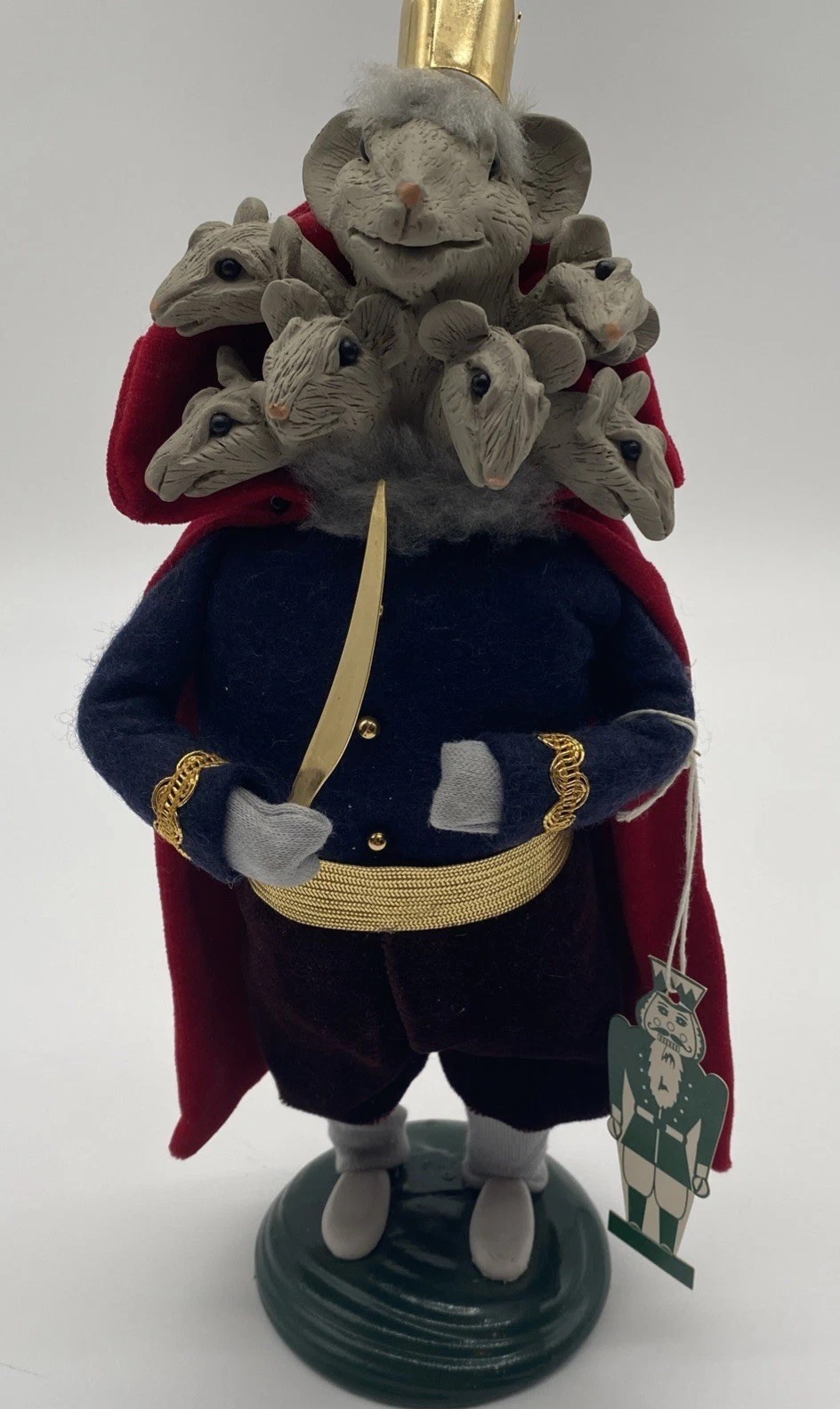 Seven Headed Mouse King Nutcracker Series 1997 First Edition Byers Choice Read