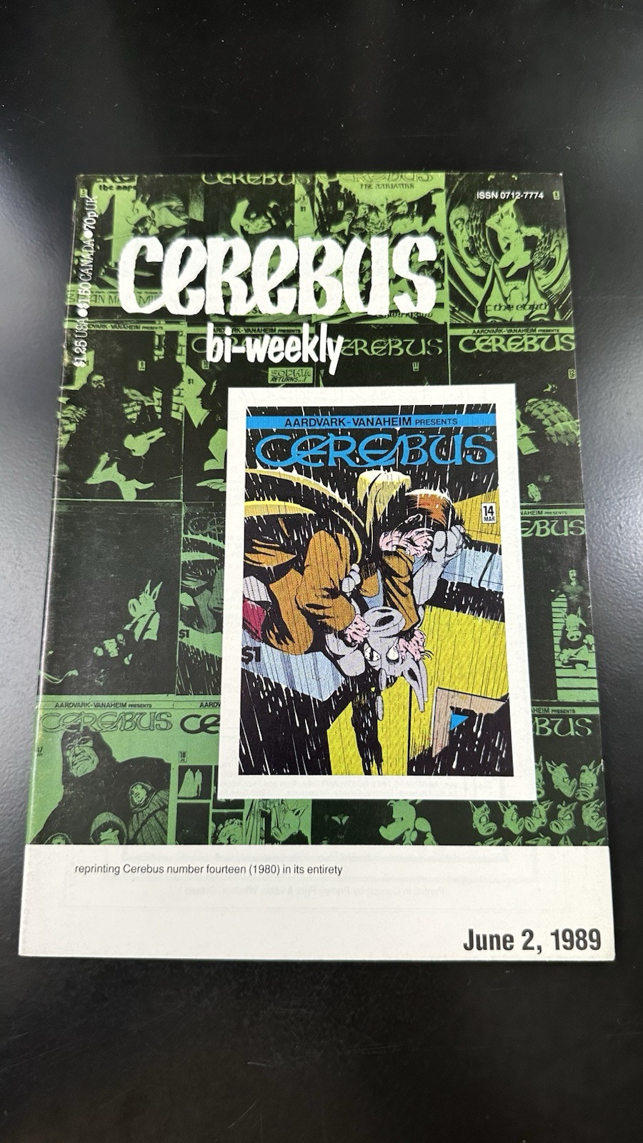 Cerebus Bi-Weekly #14 Dave Sim Aardvark-Vanaheim 1989 Nice Copy Cerebus Bi-Weekly #14 Dave Sim Aardvark-Vanaheim 1989 Nice Copy
