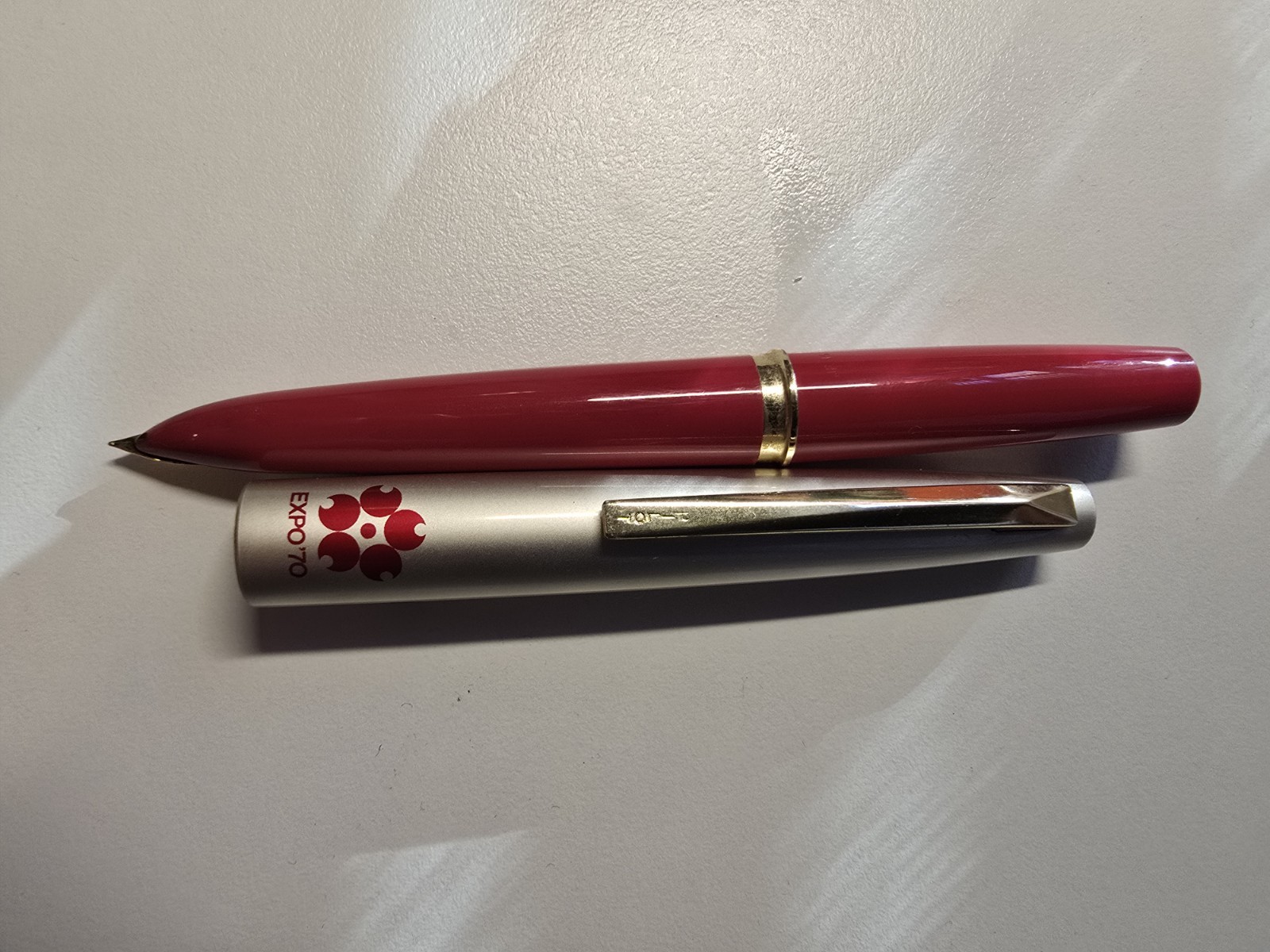 Pilot EXPO '70 Japan Pavilion Fountain Pen with 18K Nib Pilot EXPO '70 Japan Pavilion Fountain Pen with 18K Nib