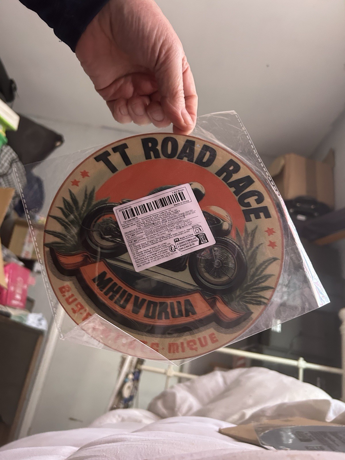 Reproduction Tt Races Sign