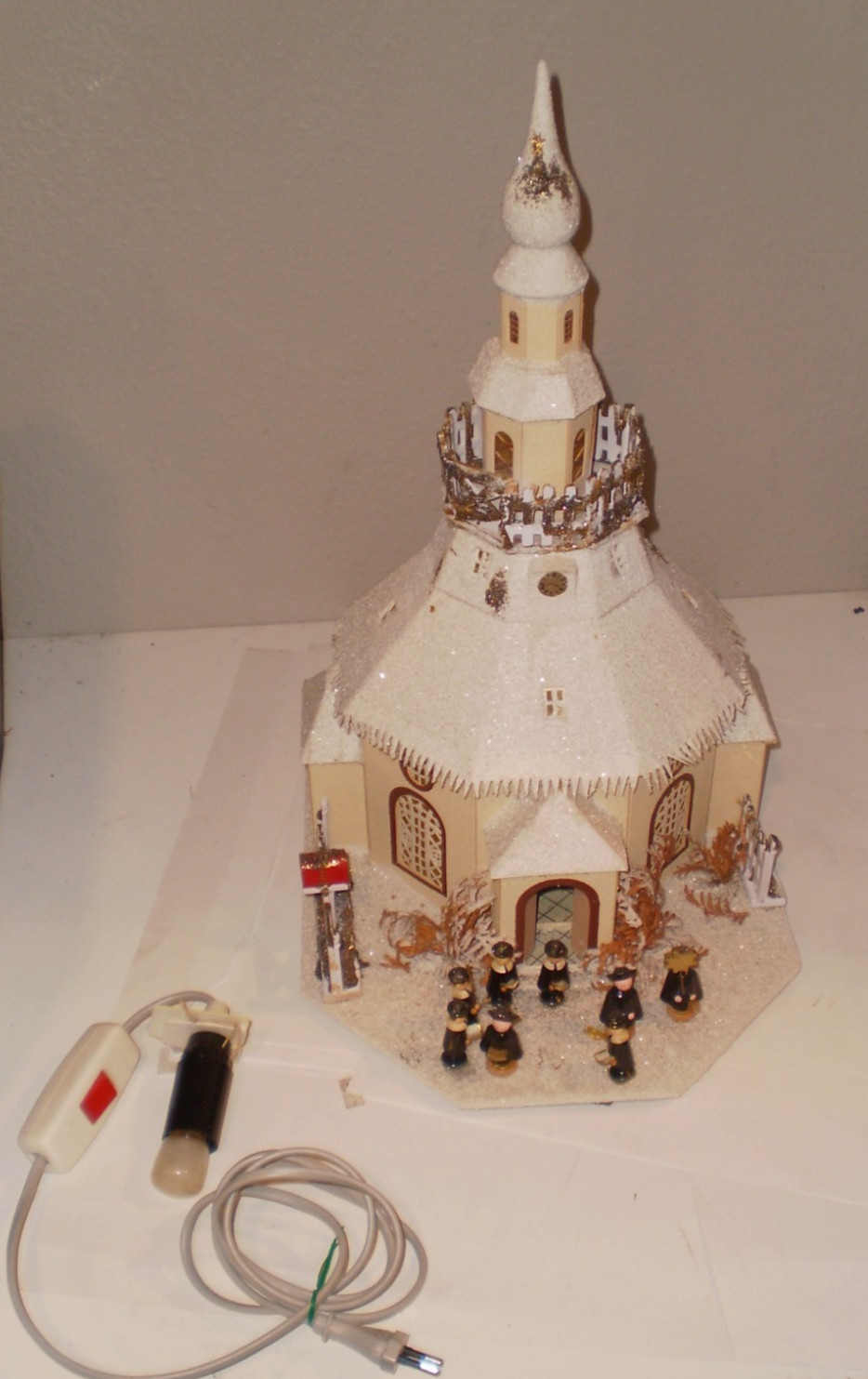 Rare Ezgebirge Lighted Seiffen Church  18\