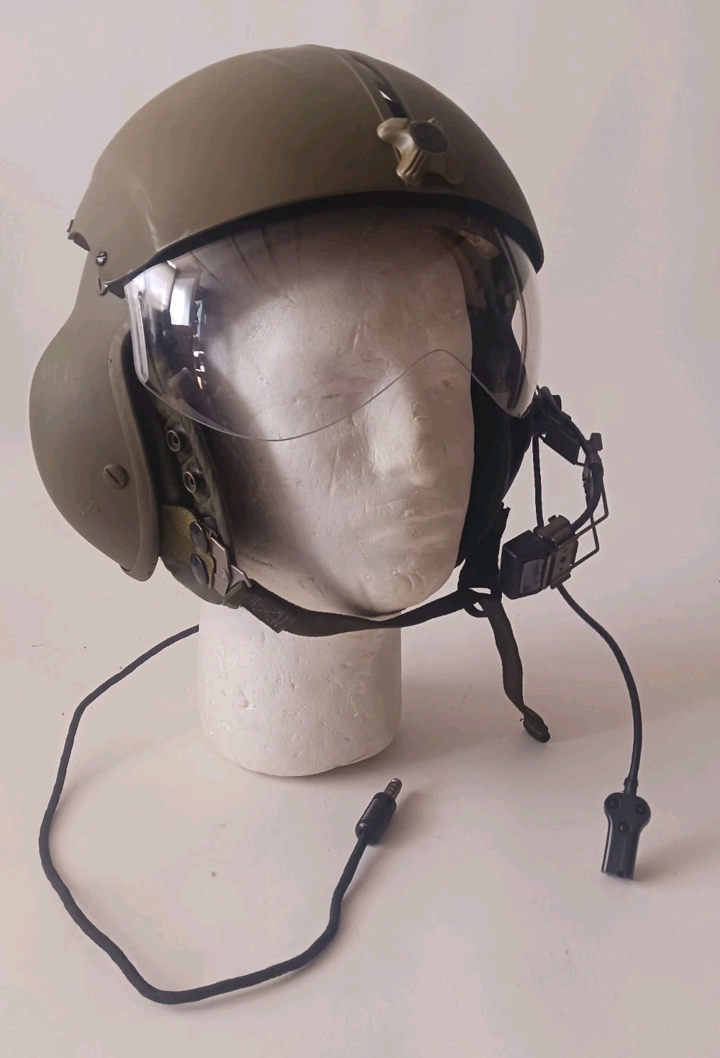 USGI SPH-4 Gentex Helicopter Helmet Flyers Protection Regular 1976 Dated VGC