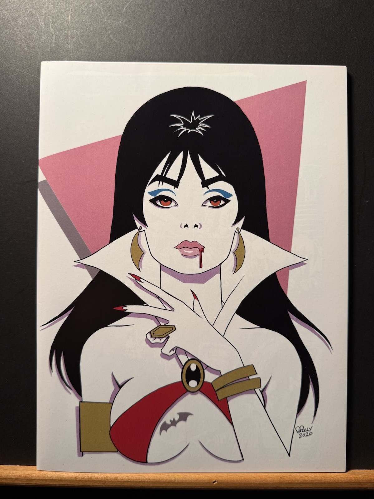 Vampirella 1972 Annual Reprint Holly Golightly Signed Virgin Variant 2020