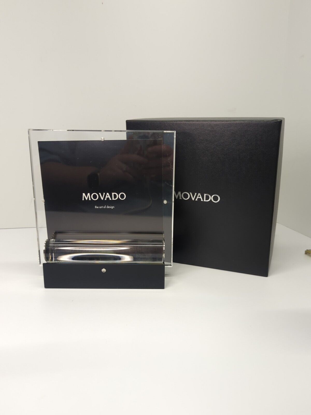 MOVADO Museum Double Sided Photo & Picture Frame DBK213M Retail $170.00