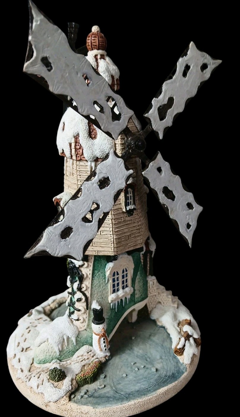 The Shoemaker’s Dream Windmill Boot Jon Herbert Shoe house 1990 Figurine