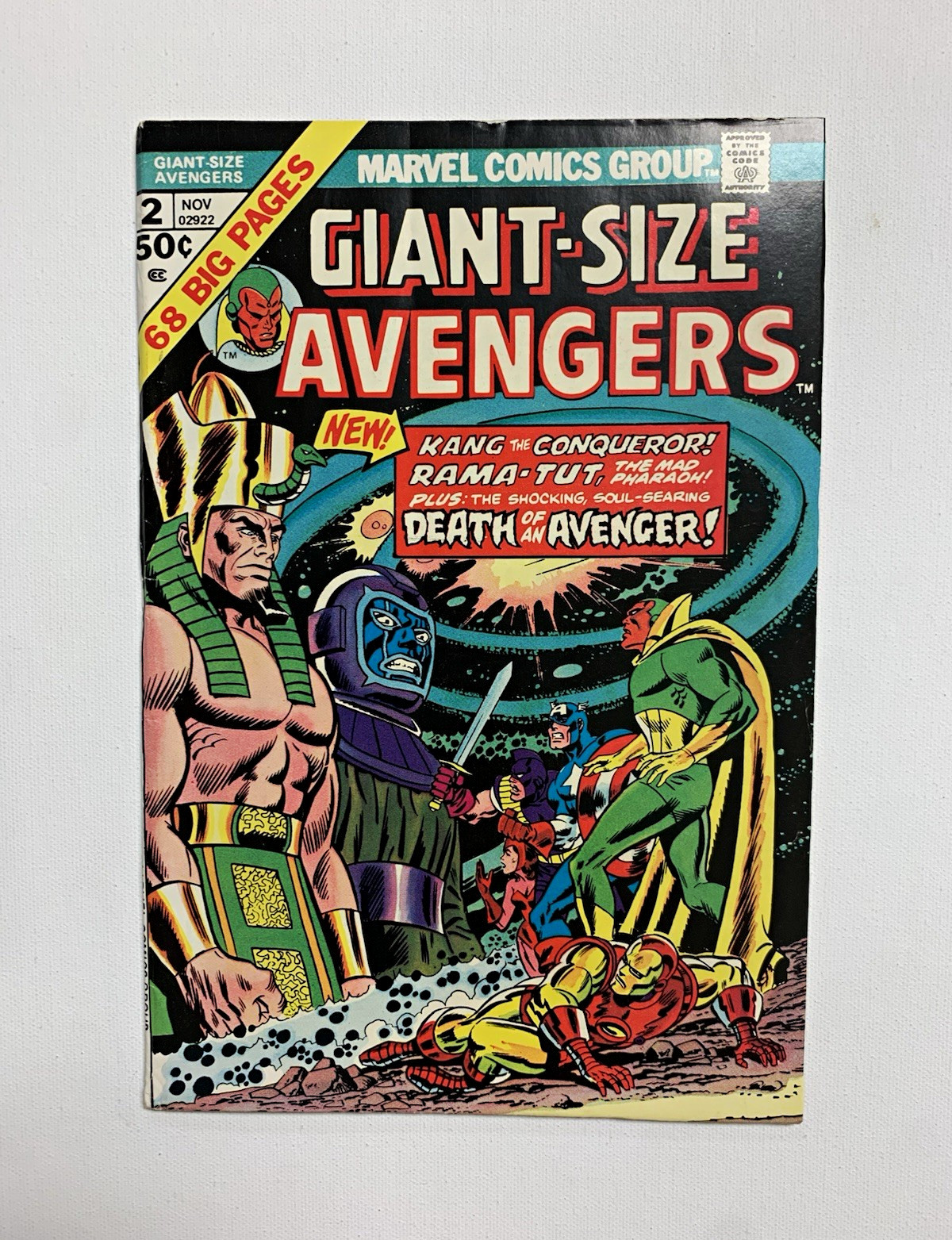 Giant-Size Avengers #2 (Nov 1974 Marvel) Kang, Rama-Tut, Englehart