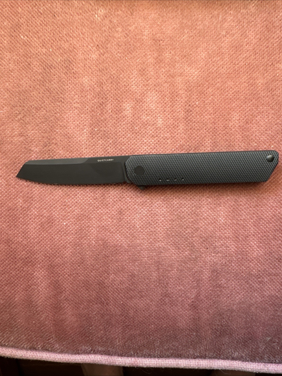 Quiet Carry The IQ Knife - Black Quiet Carry The IQ Knife - Black