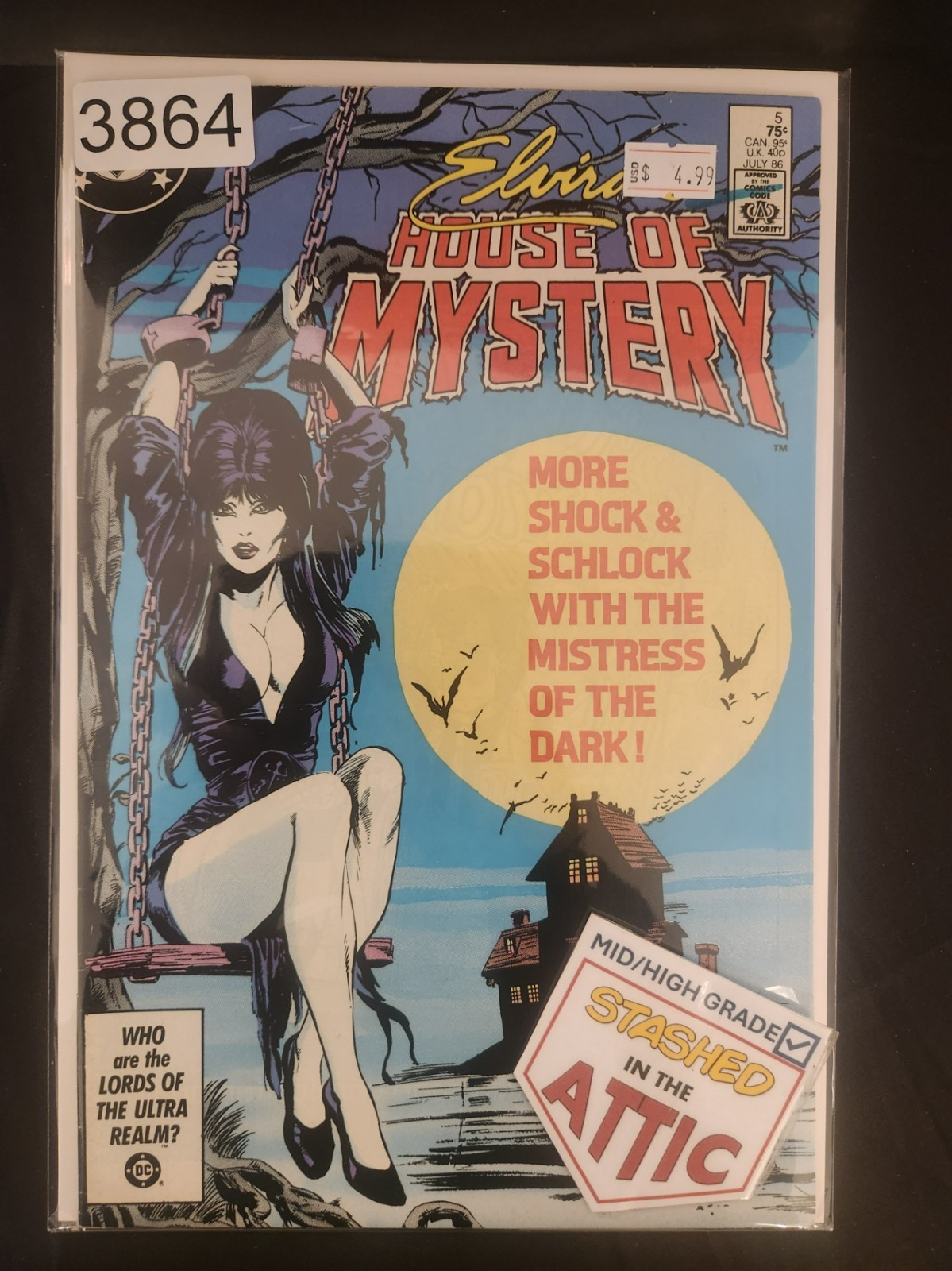 Elvira\'s House of Mystery #5 (DC Comics July 1986) - 3864