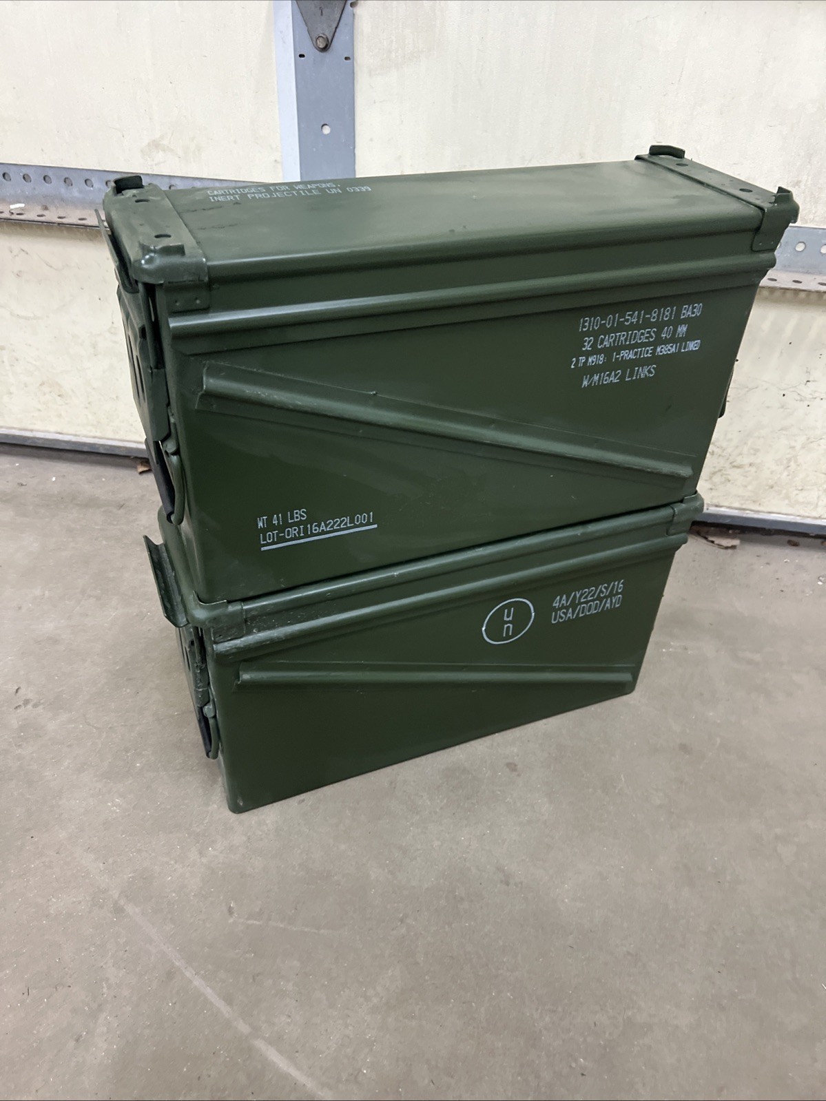 40mm PA-120 Ammo Can/Ammunition Box . 2-pack
