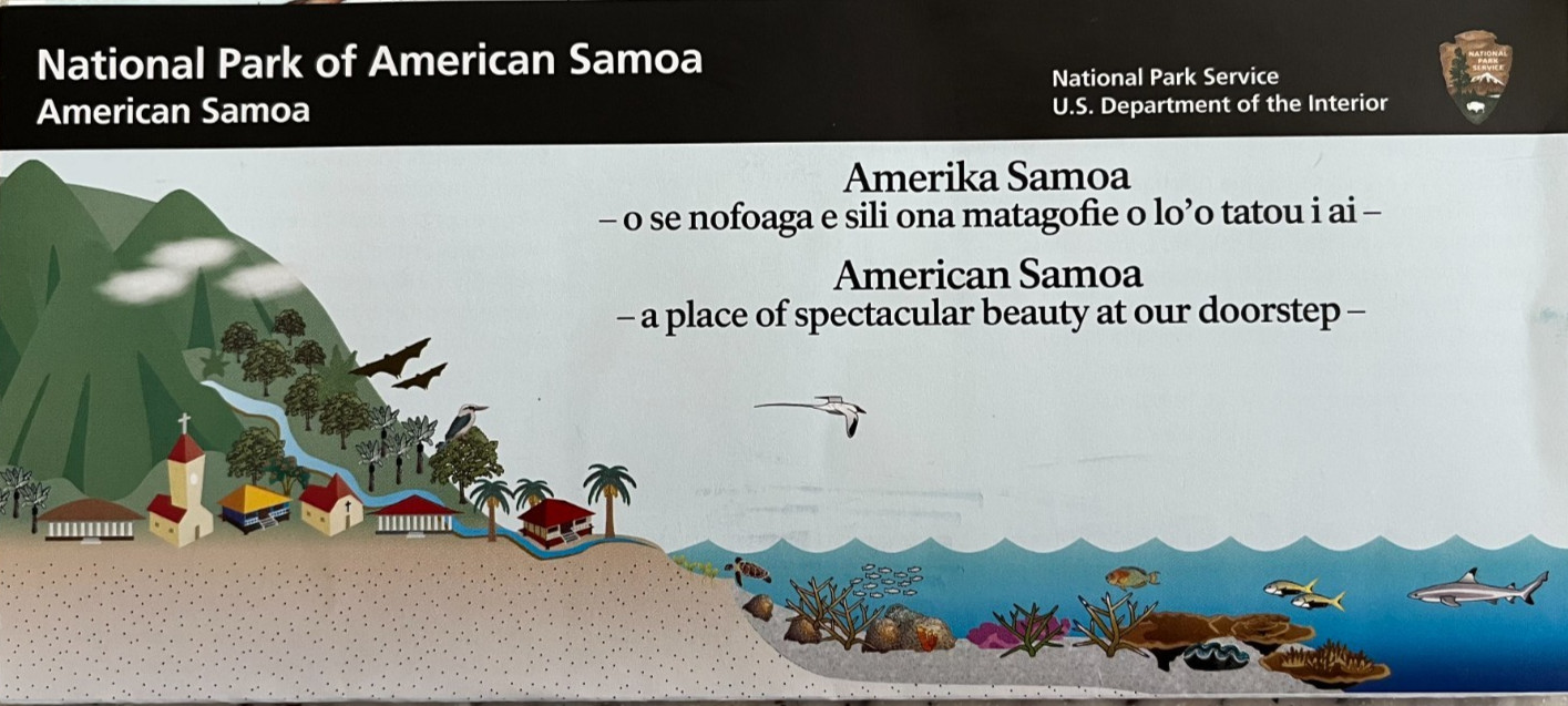 NATIONAL PARK of AMERICAN SAMOA   NATIONAL PARK SERVICE UNIGRID BROCHURE