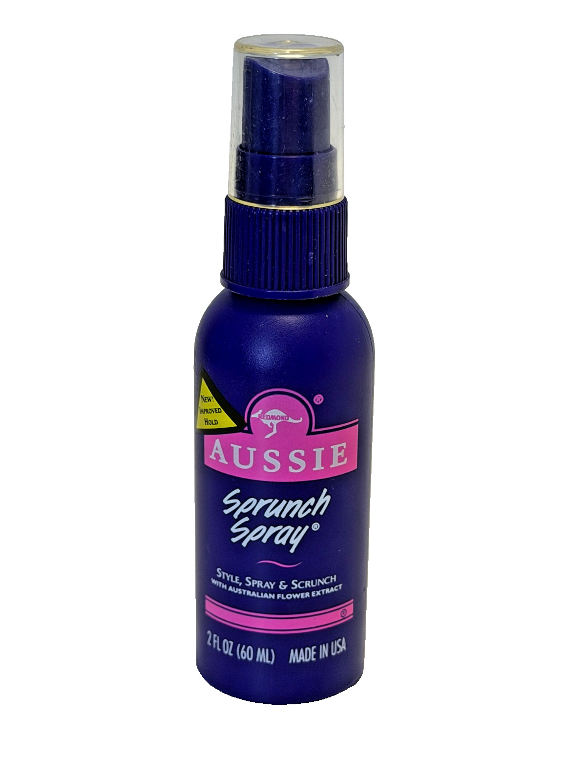 Vintage 1995 AUSSIE scrunch spray 2 fl oz TRAVEL SIZE PURSE SIZE MINI Full
