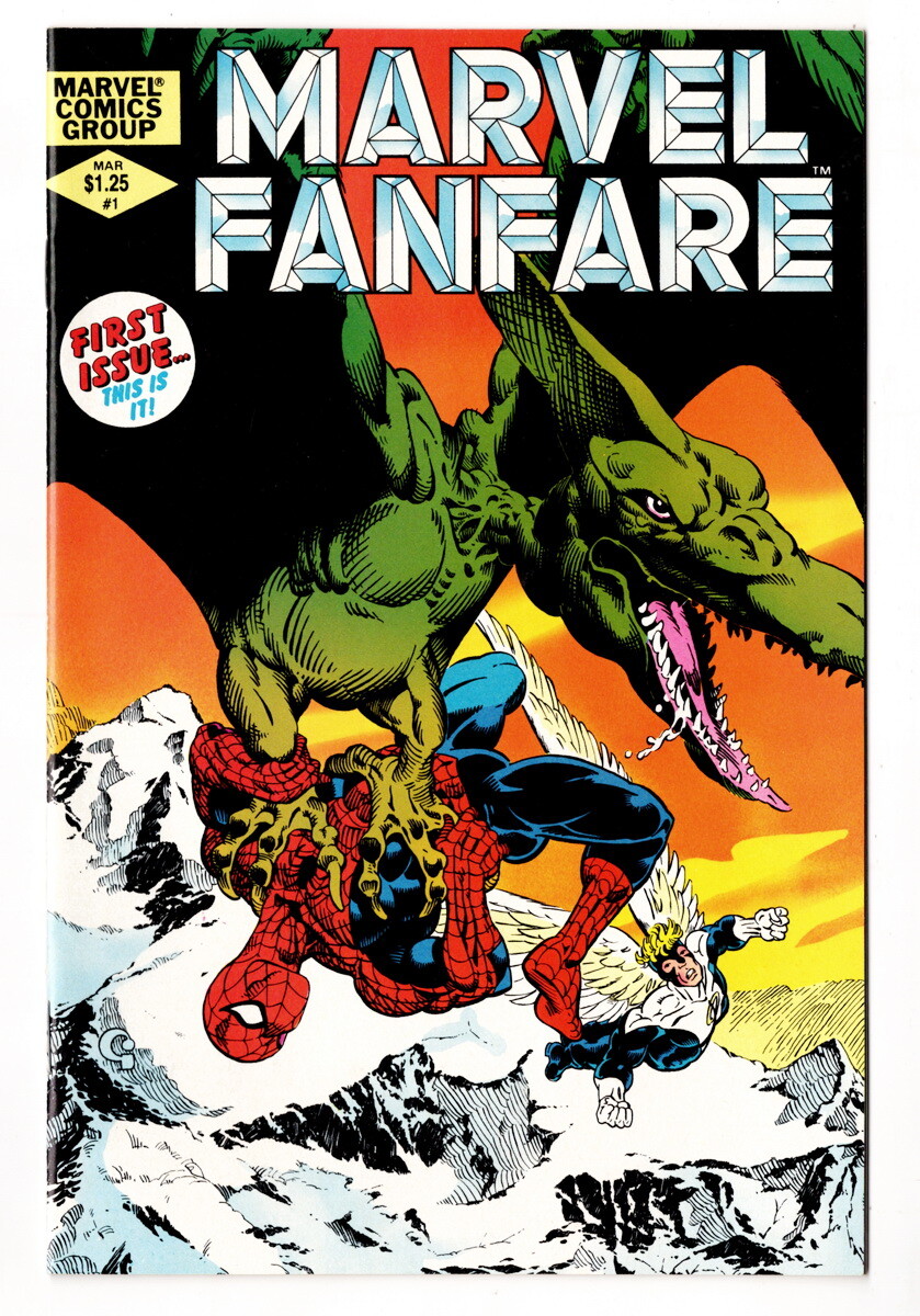 Marvel Fanfare #1, 1st appearance of Vertigo, 1982 HIGHER GRADE