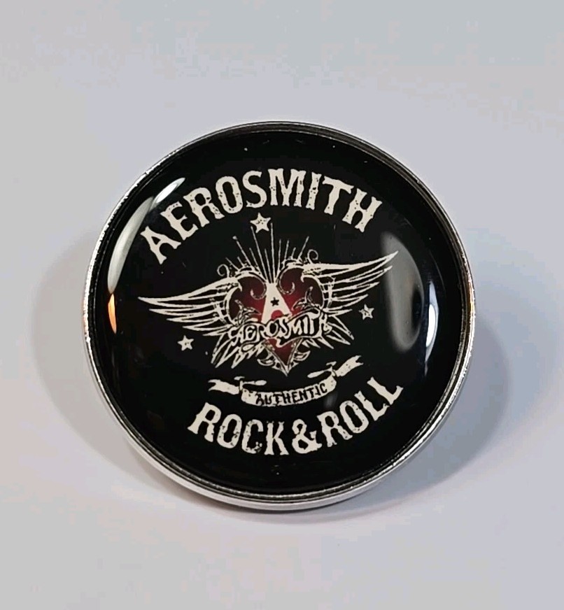 Aerosmith Rock & Roll Lapel Pin American Rock Band