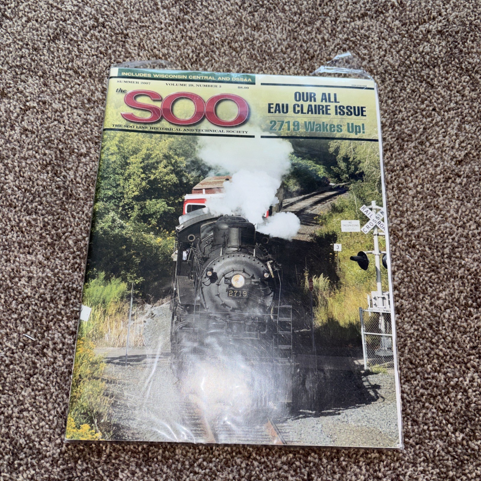 Summer 2007 “The Soo Line Historical & Technical Society” Magazine NEW Vol 29 #3