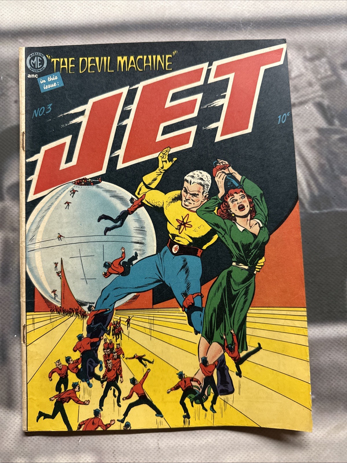 JET POWERS #3-1951-BOB POWELL COVER STORIES-AL WILLIAMSON ART-SPICY VIXENS B23I JET POWERS #3-1951-BOB POWELL COVER STORIES-AL WILLIAMSON ART-SPICY VIXENS B23I