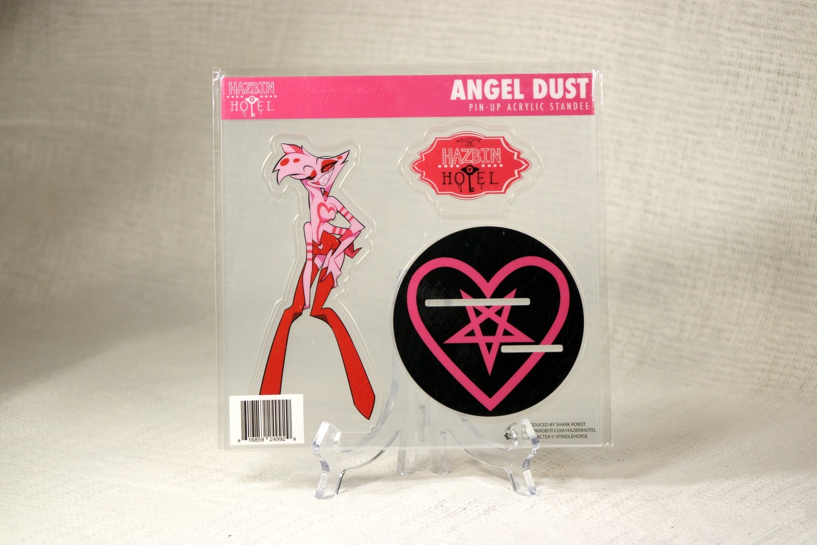 Pin Up Valentine Angel Dust Hazbin Hotel 2023 - Acrylic Standee - NEW